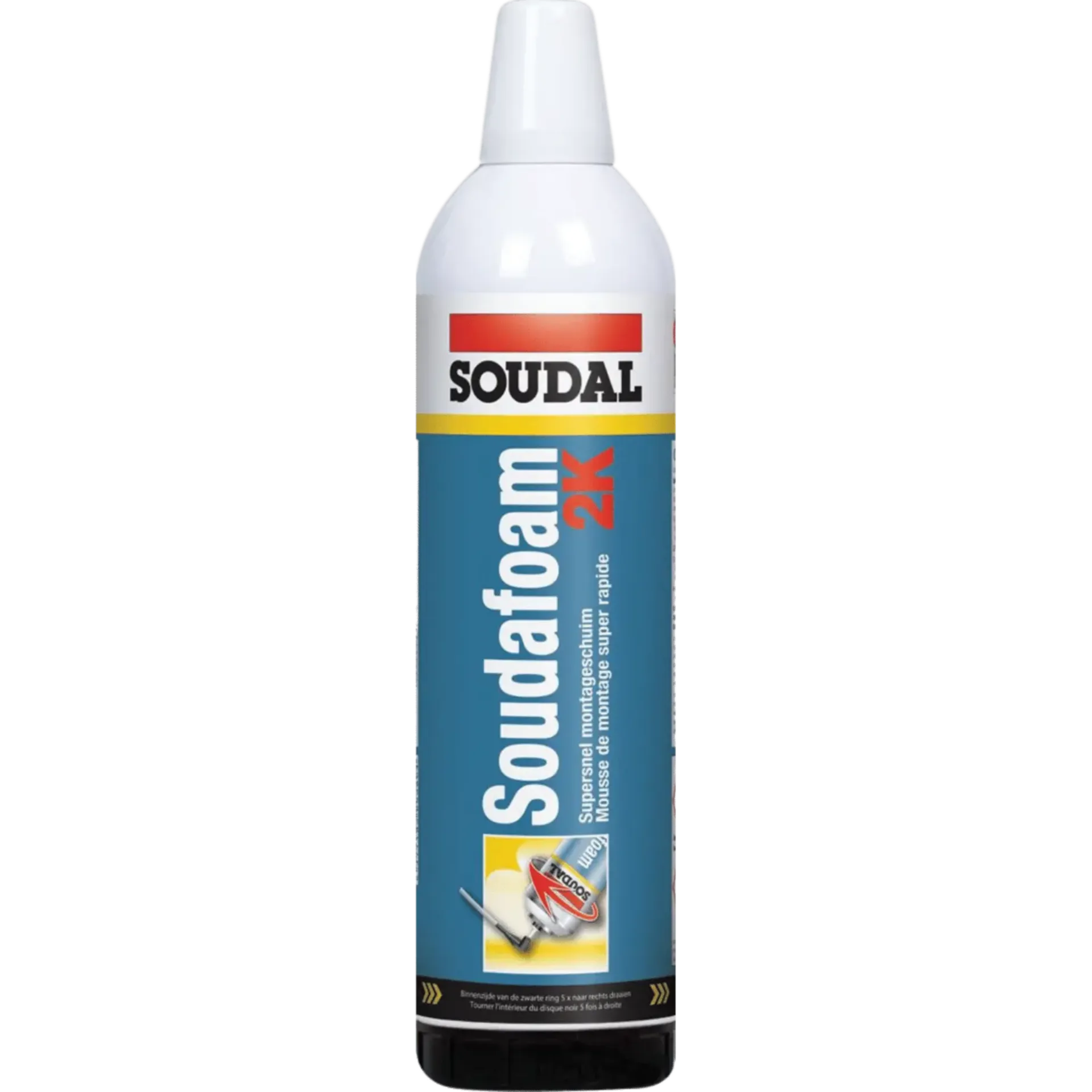 PU Manueel Schuim 2-Component - 400ml Soudafoam 2K PU Manueel Schuim 2-Component - 400ml Soudafoam 2K