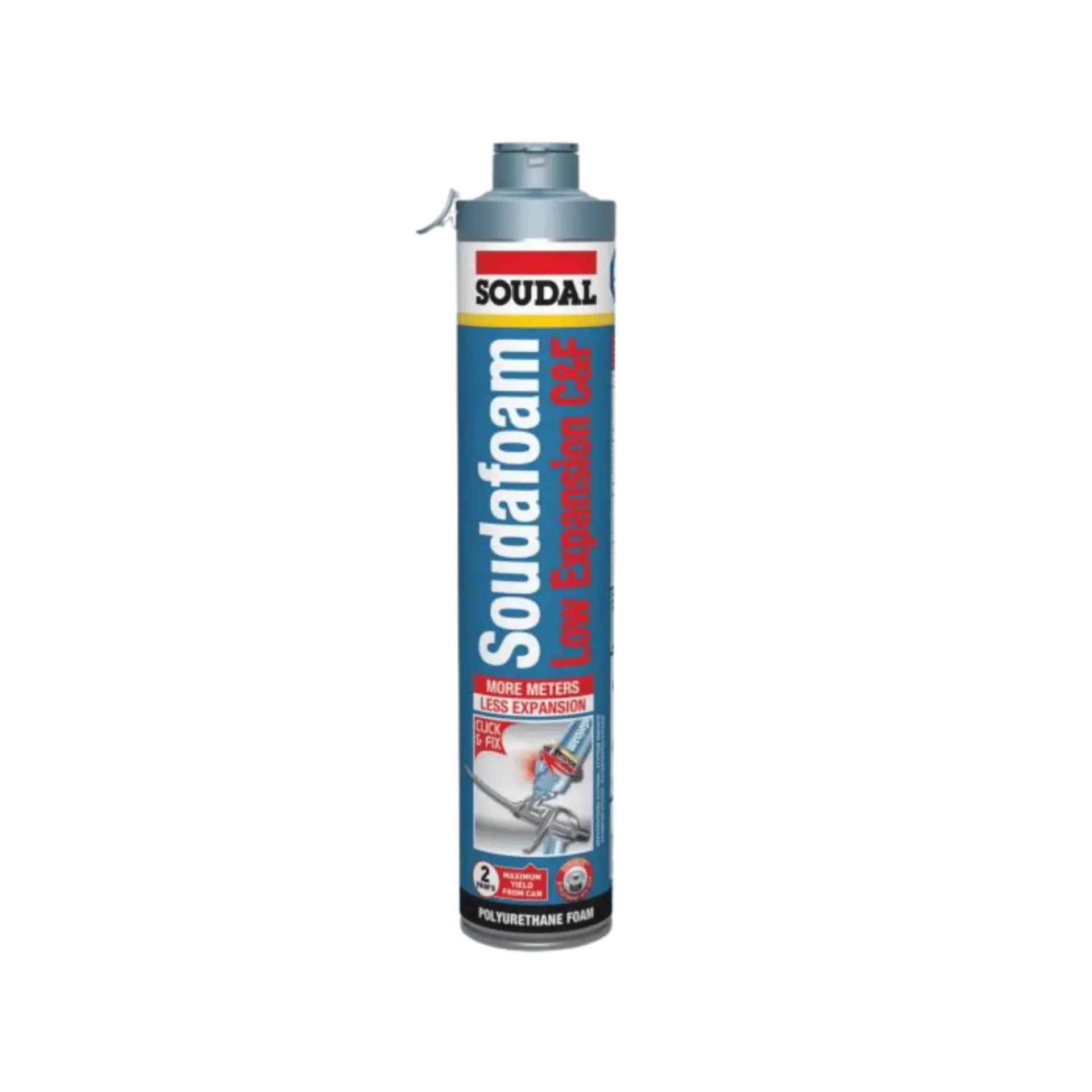 Mousse PU à Faible Expansion - Pack Combi à Faible Expansion Click & Fix Mousse PU à Faible Expansion - Pack Combi à Faible Expansion Click & Fix