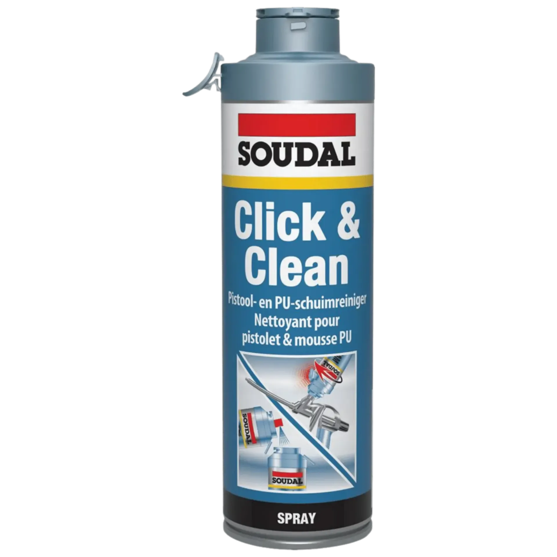 Click & Clean (500ml) Soudal Click & Clean (500ml) Soudal