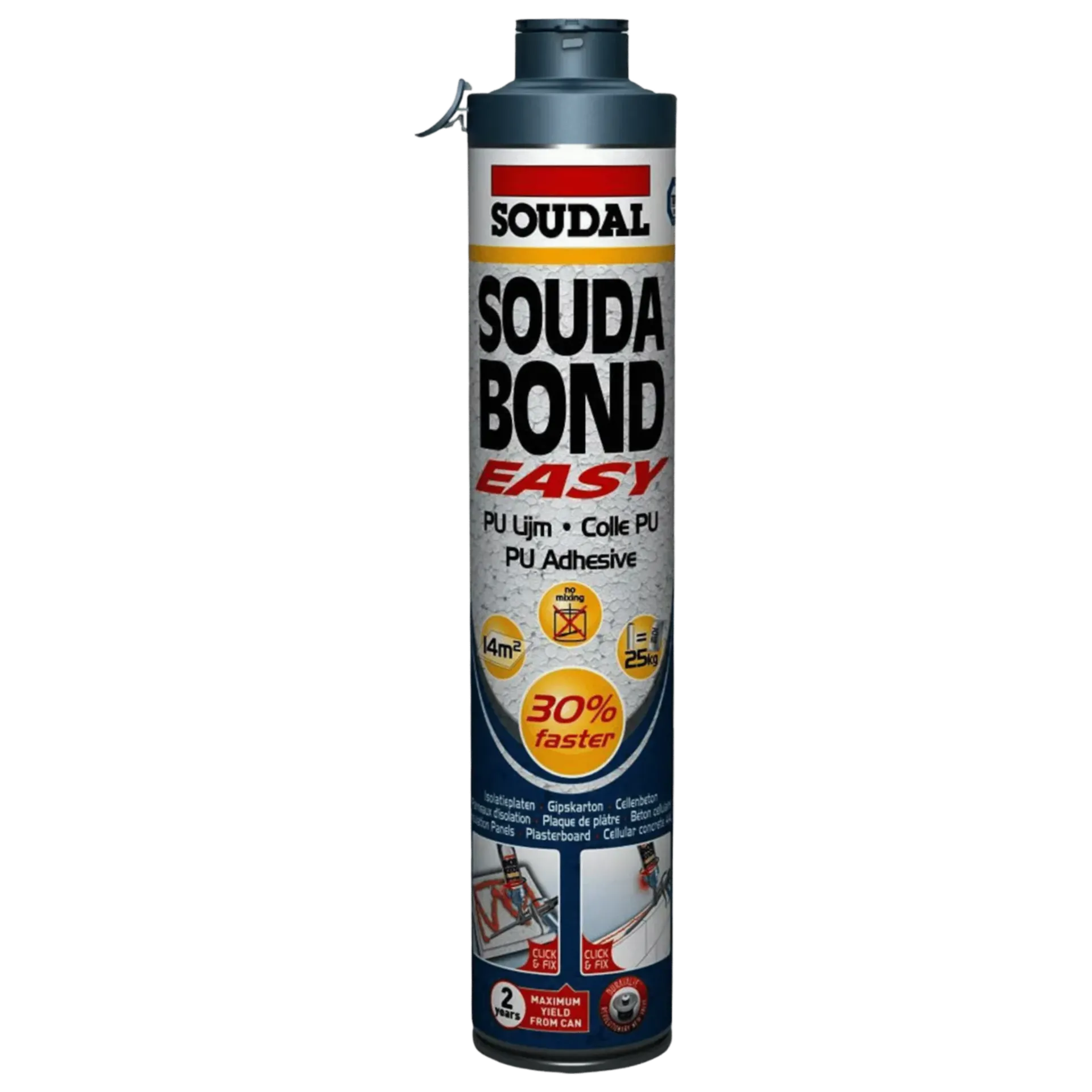 PU Lijmschuim - 750ml Soudabond Easy C&F