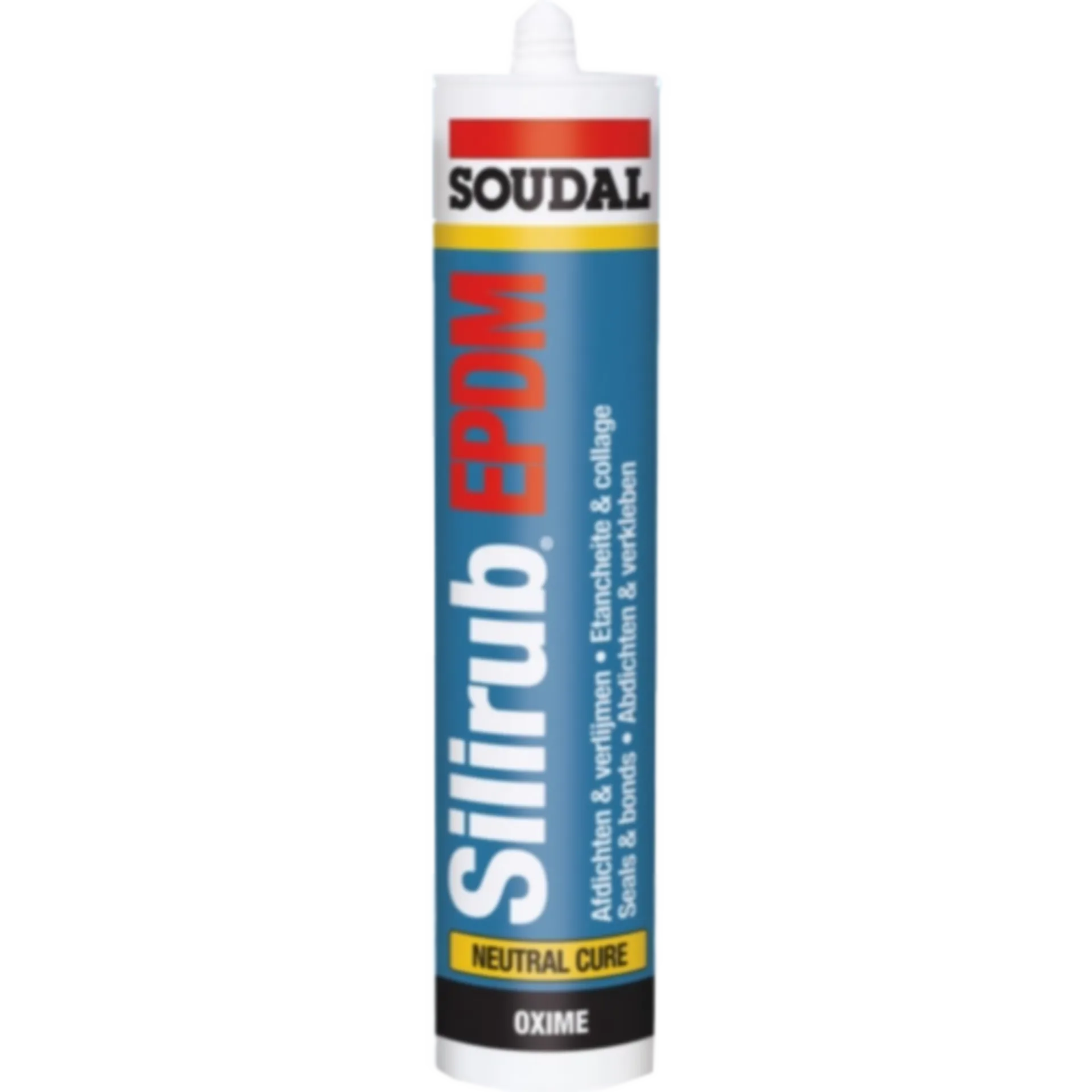 Mastic Silicone Monocomposant - Silirub Epdm - Noir Tube 300 ml