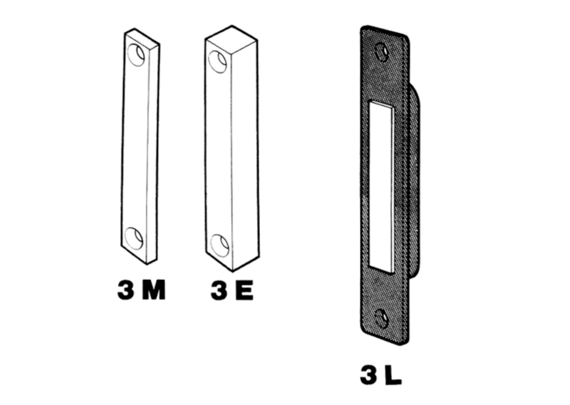 Arelec contreplaque pour aimant géant (3M)