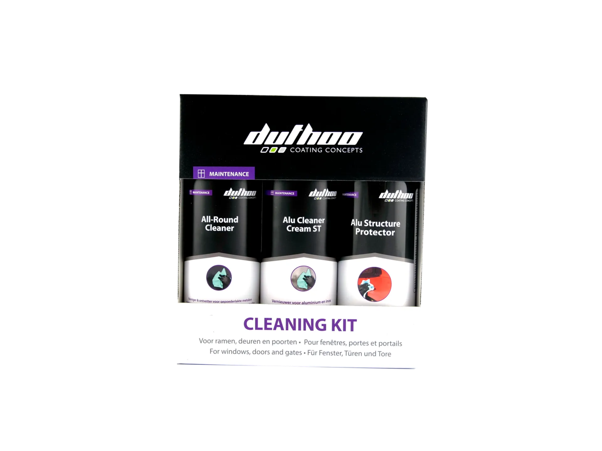 KIT POCHETTE DUTHOO ALU STRUCTURE 2 X 500ML + 1 X 300ML