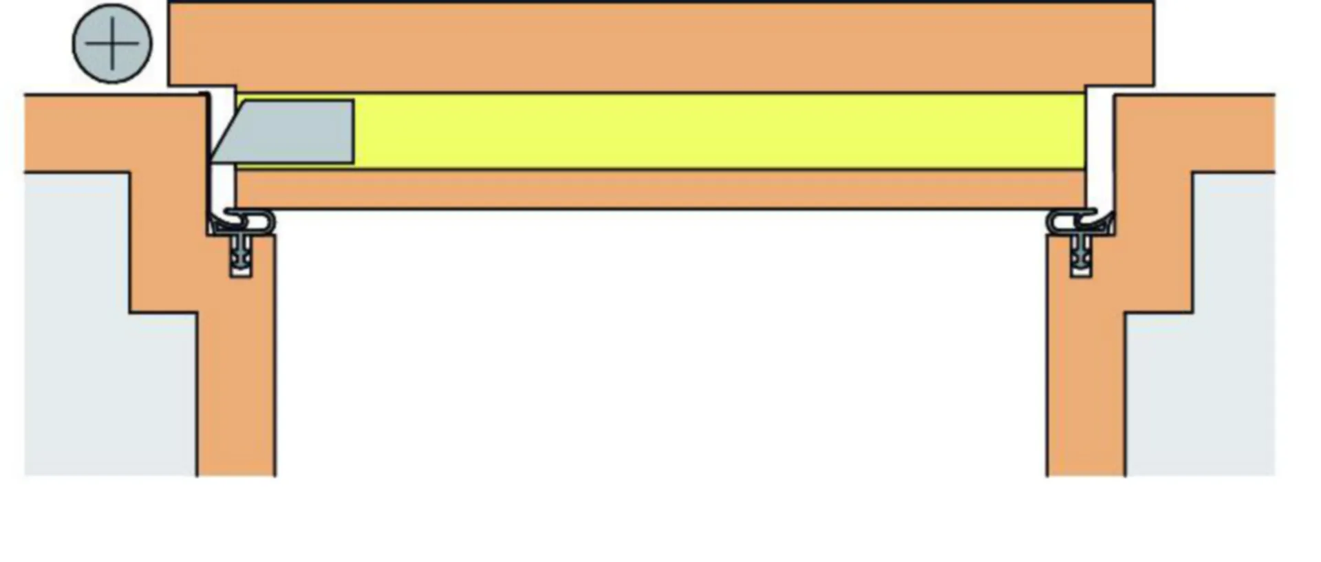 Athmer Schall Ex Ultra 5610 plinthe coupe-vent automatique (isolation phonique, aluminium)