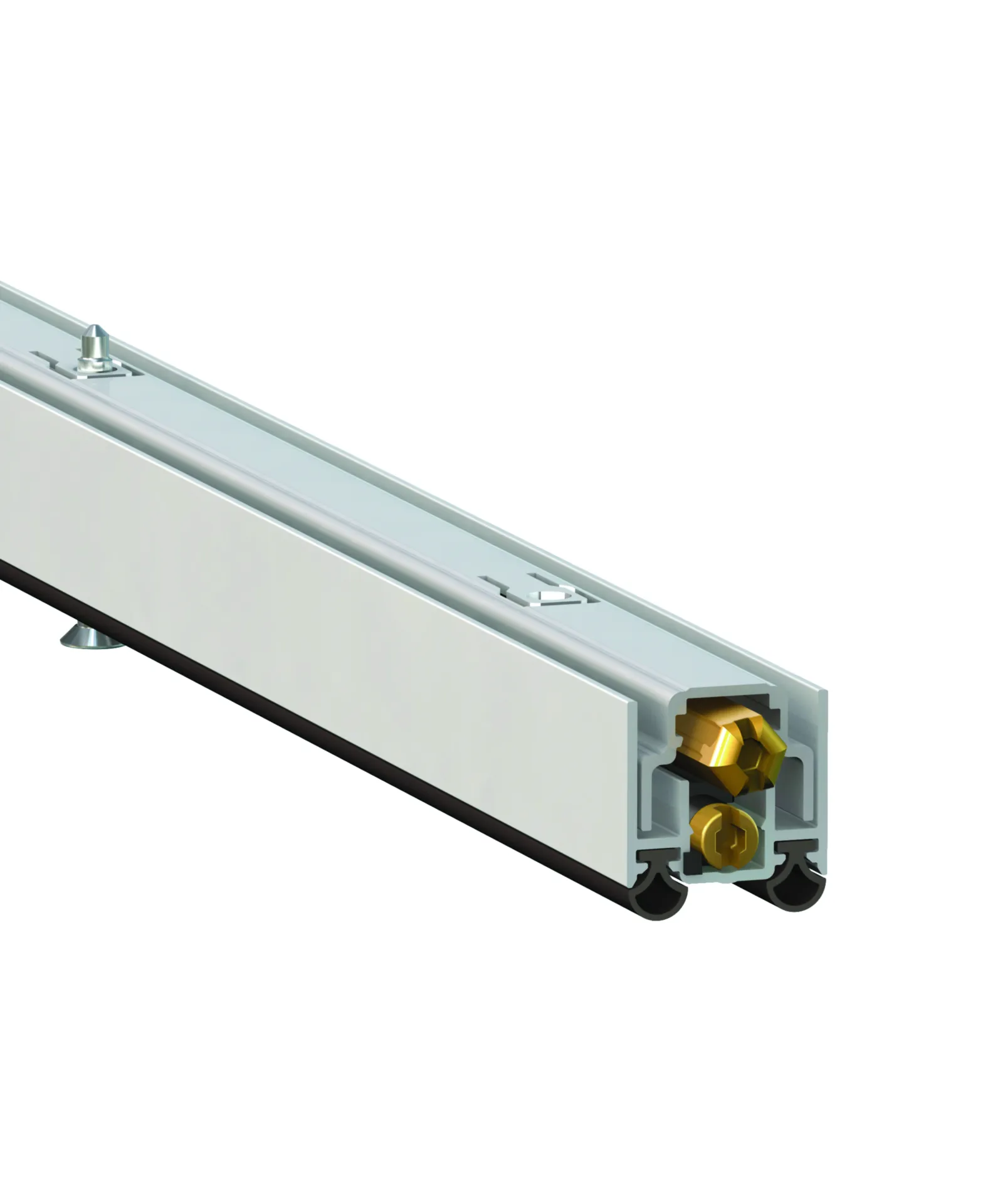 Comaglio 1370 plinthe coupe-vent (113 cm, aluminium)