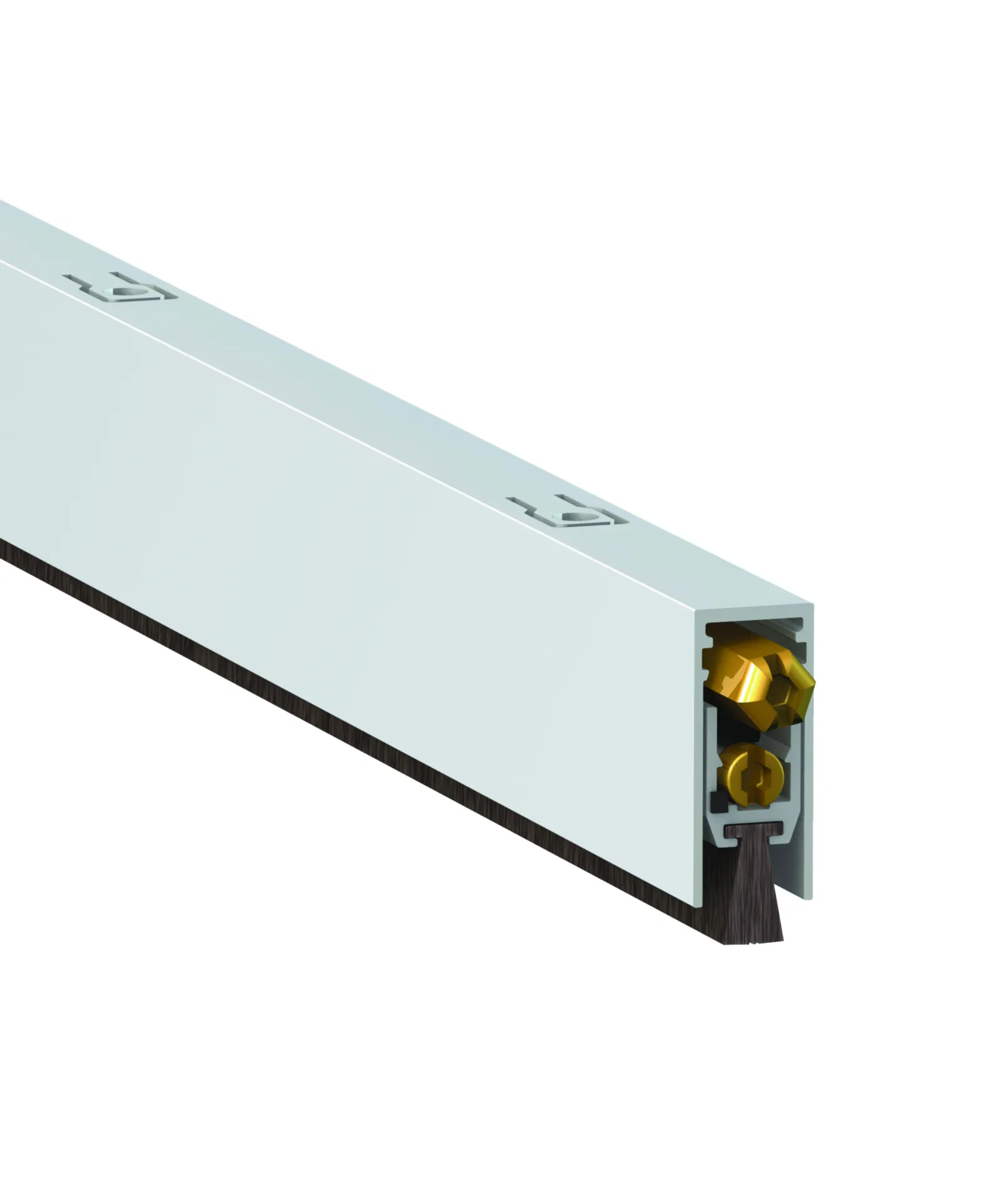 Comaglio 1712 tochtafsluiter borstel (12x28,5 mm, lengte 730 mm)