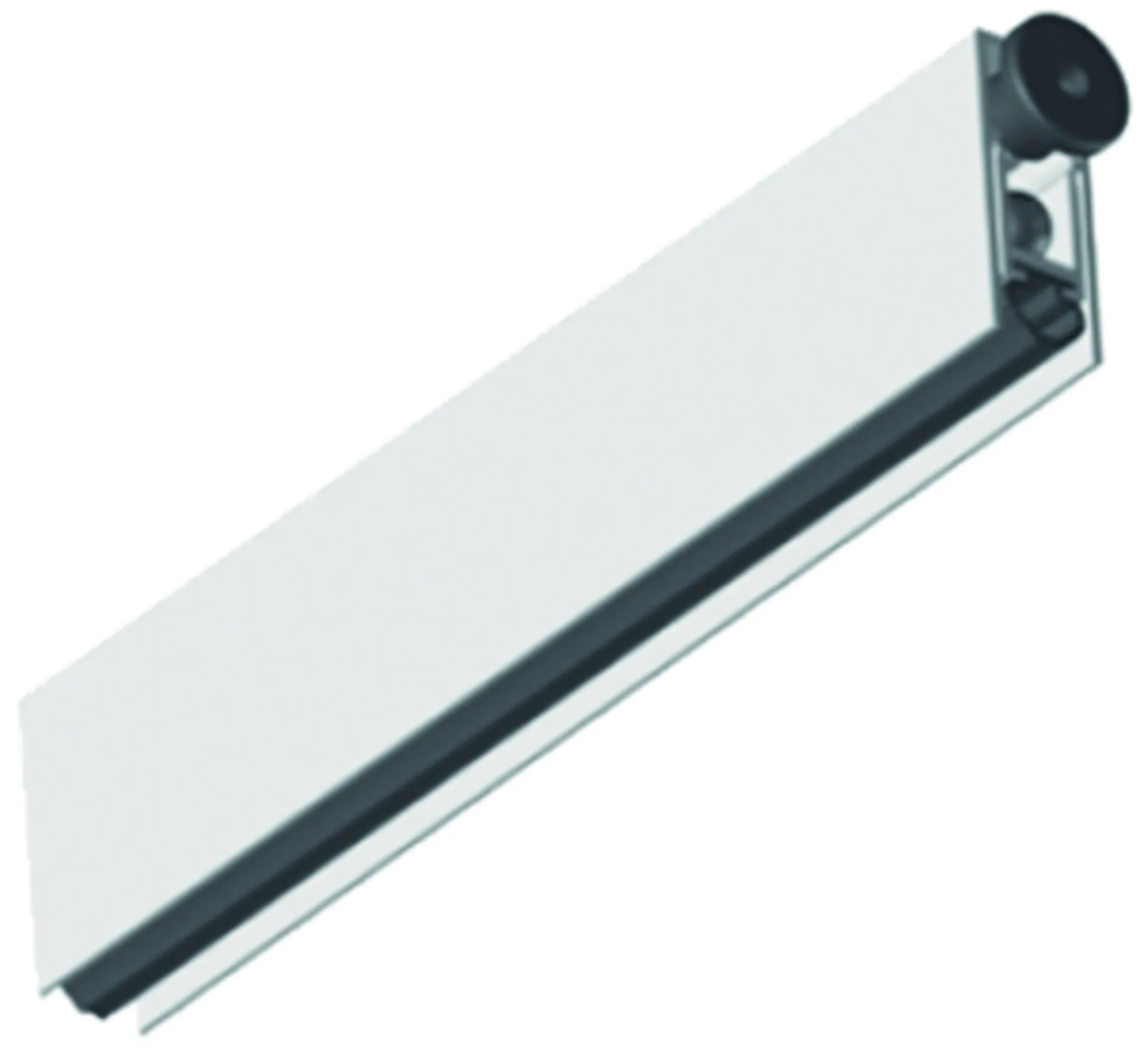 Barbier Dikto VP plinthe automatique (730 mm, aluminium, PVC)