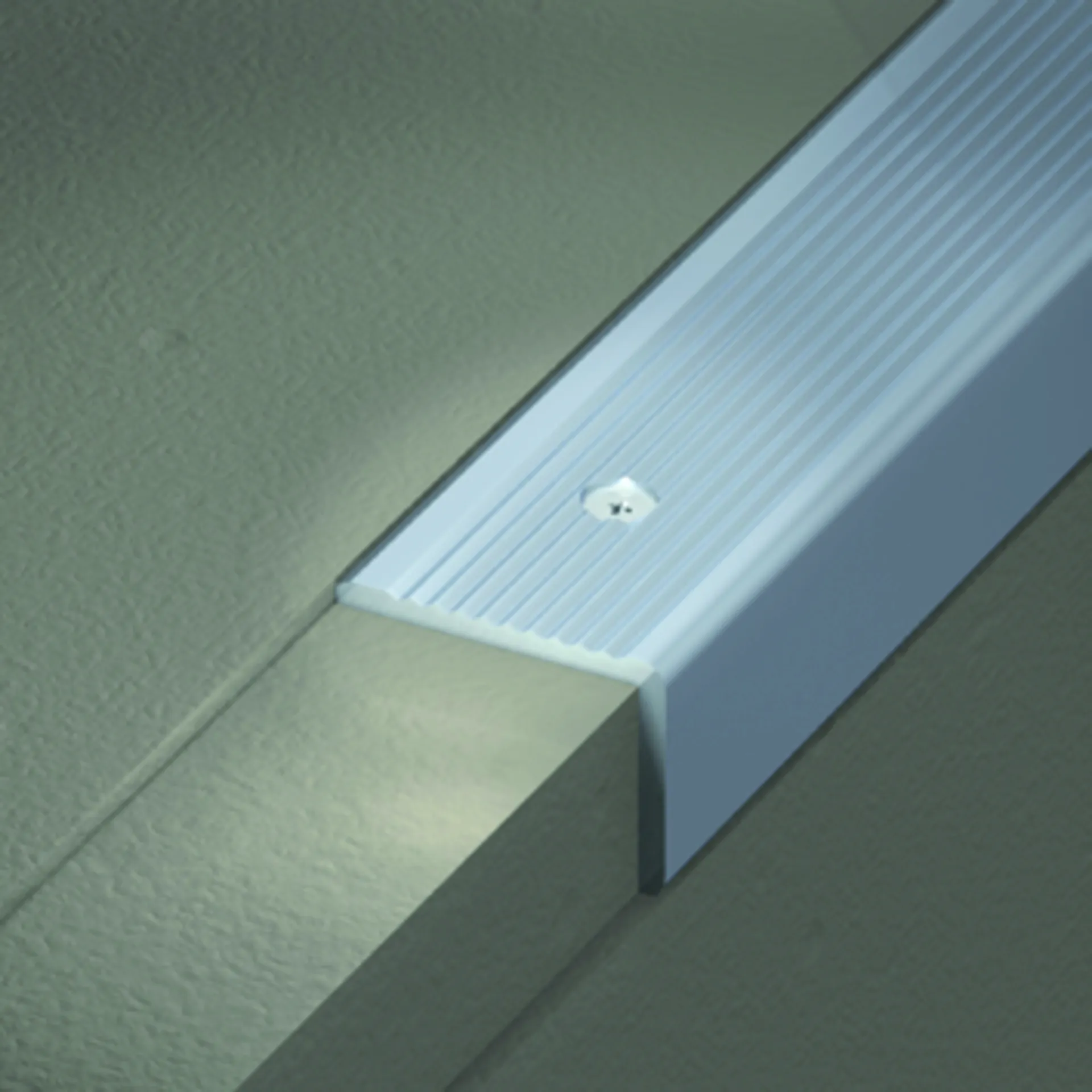 Dinac Profil de marche aluminium 72 24 13 (largeur 36 mm, longueur 170 cm, à visser)