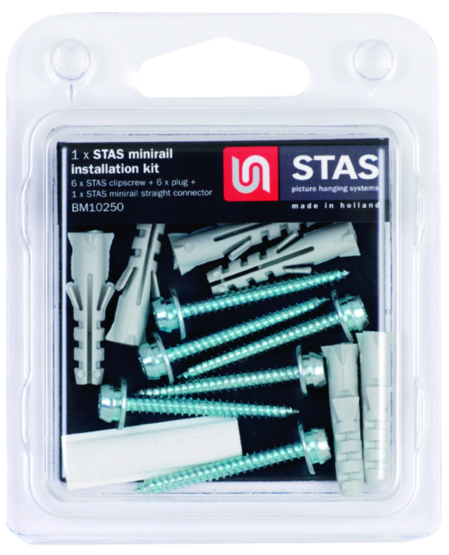 BM10250 BLISTER KIT INSTALLATION POUR RAIL MINI