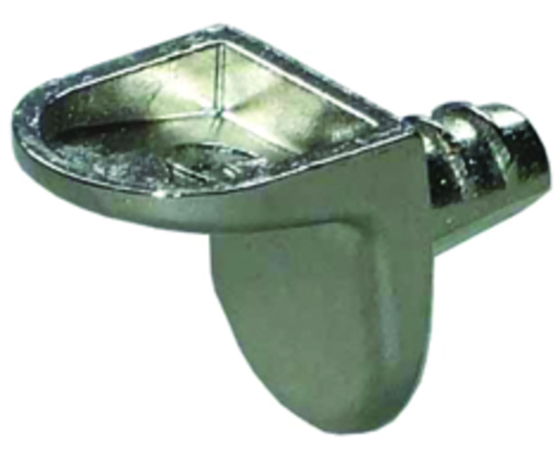 LEGPLANKDRAGER KISO - ZAMAC VERNIK. 5MM (ZAK=100STK) - 4303.501.01