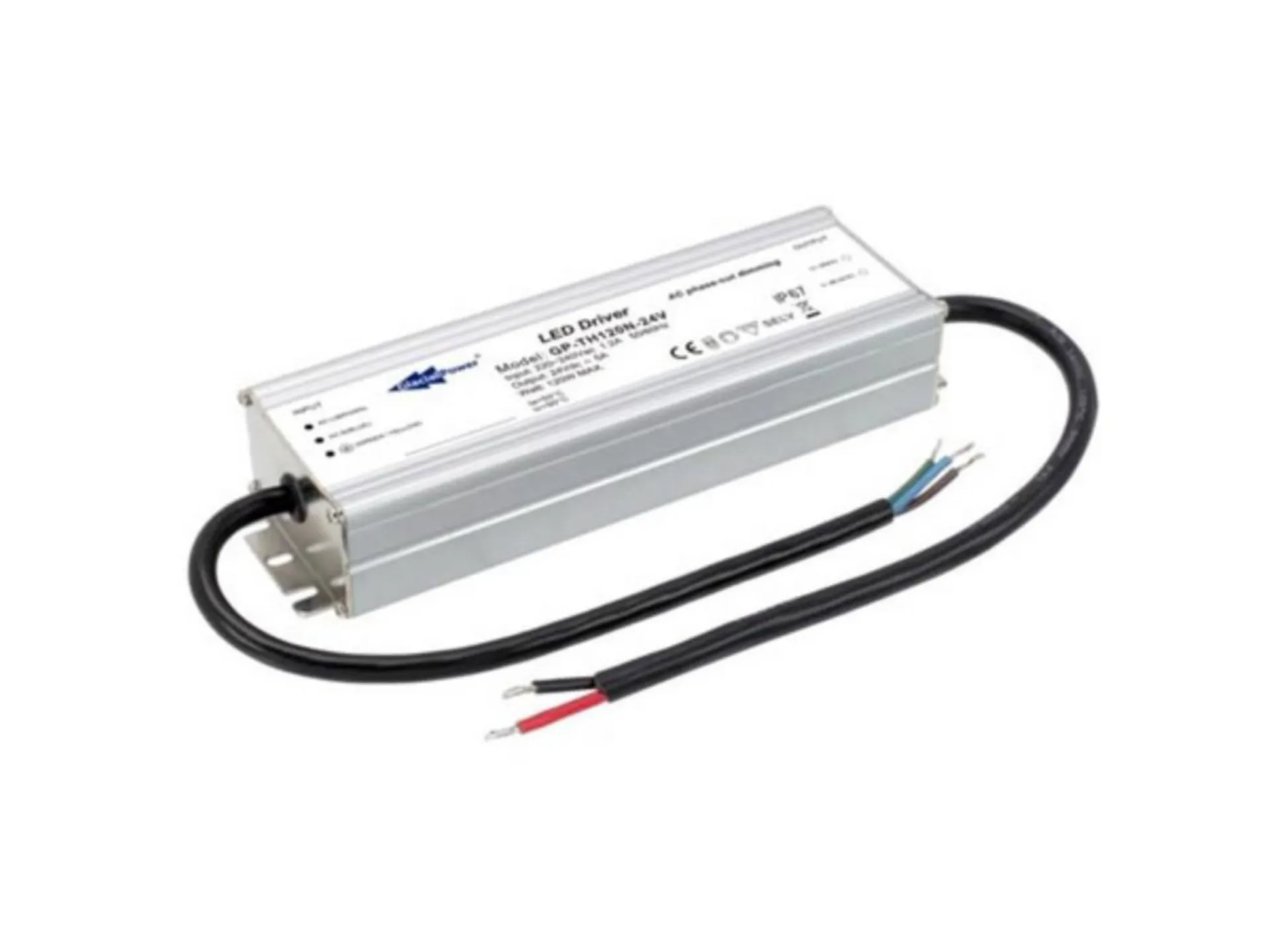 ALIMENTATION POUR RUBAN LED 24VCC - 120W - IP65 - GRADUABLE TRIAC