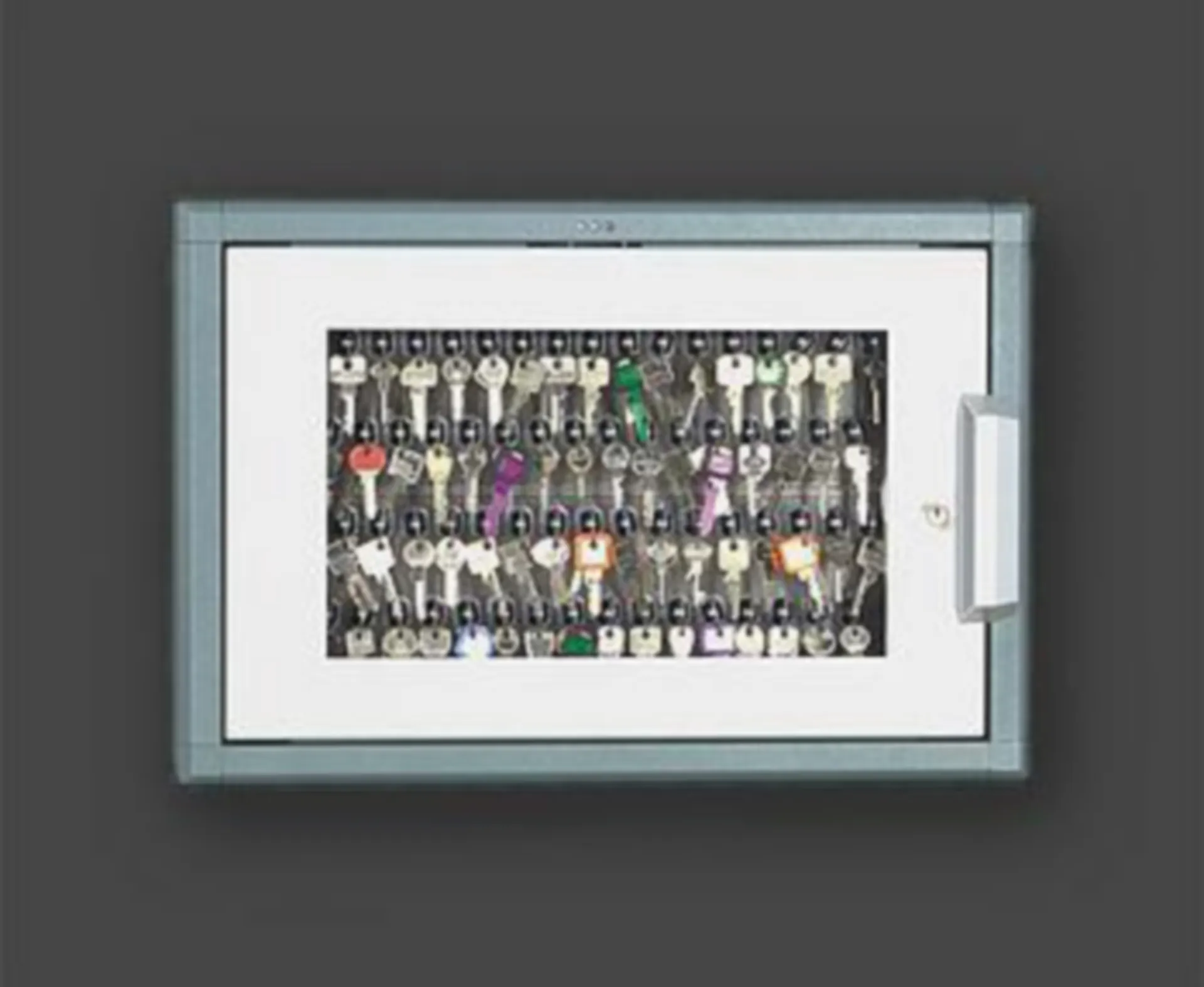 ARMOIRE PROXSAFE FLEXX 6U AVEC PORTE ACIER ET FENETRE PVC PRECABLE