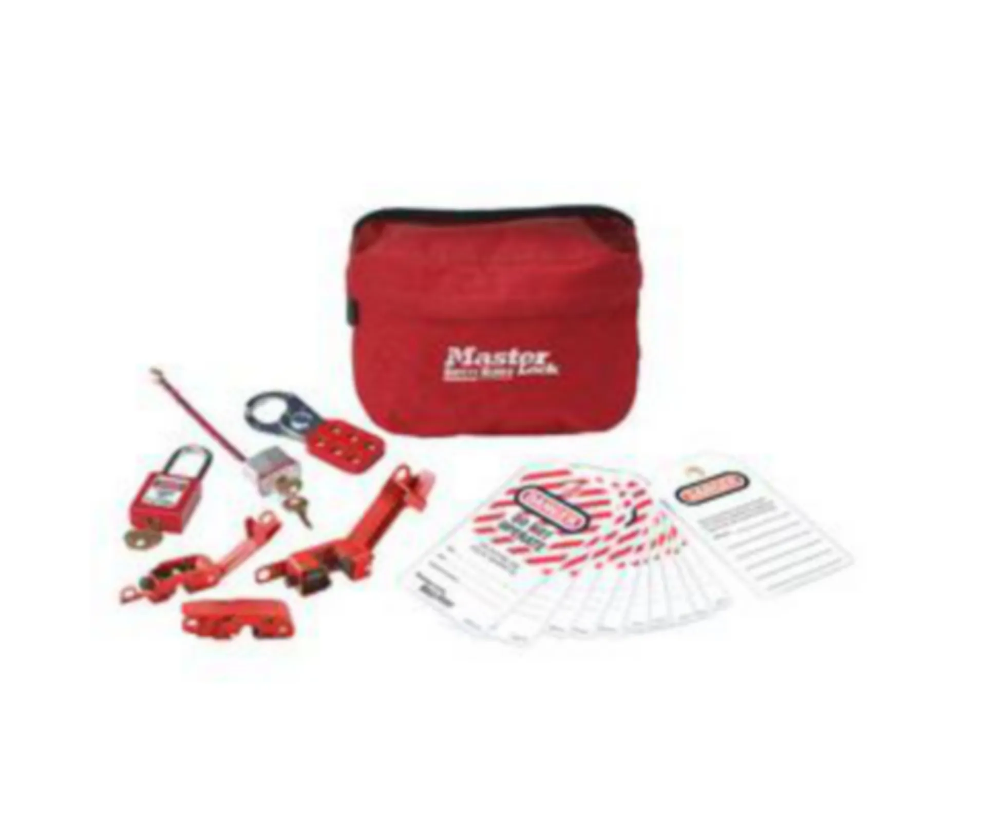 COMPACTE LOCKOUT-TAS, ELEKTRICITEITSFOCUS MET ZENEX THERMOPLASTISCHE HANGSLOTEN