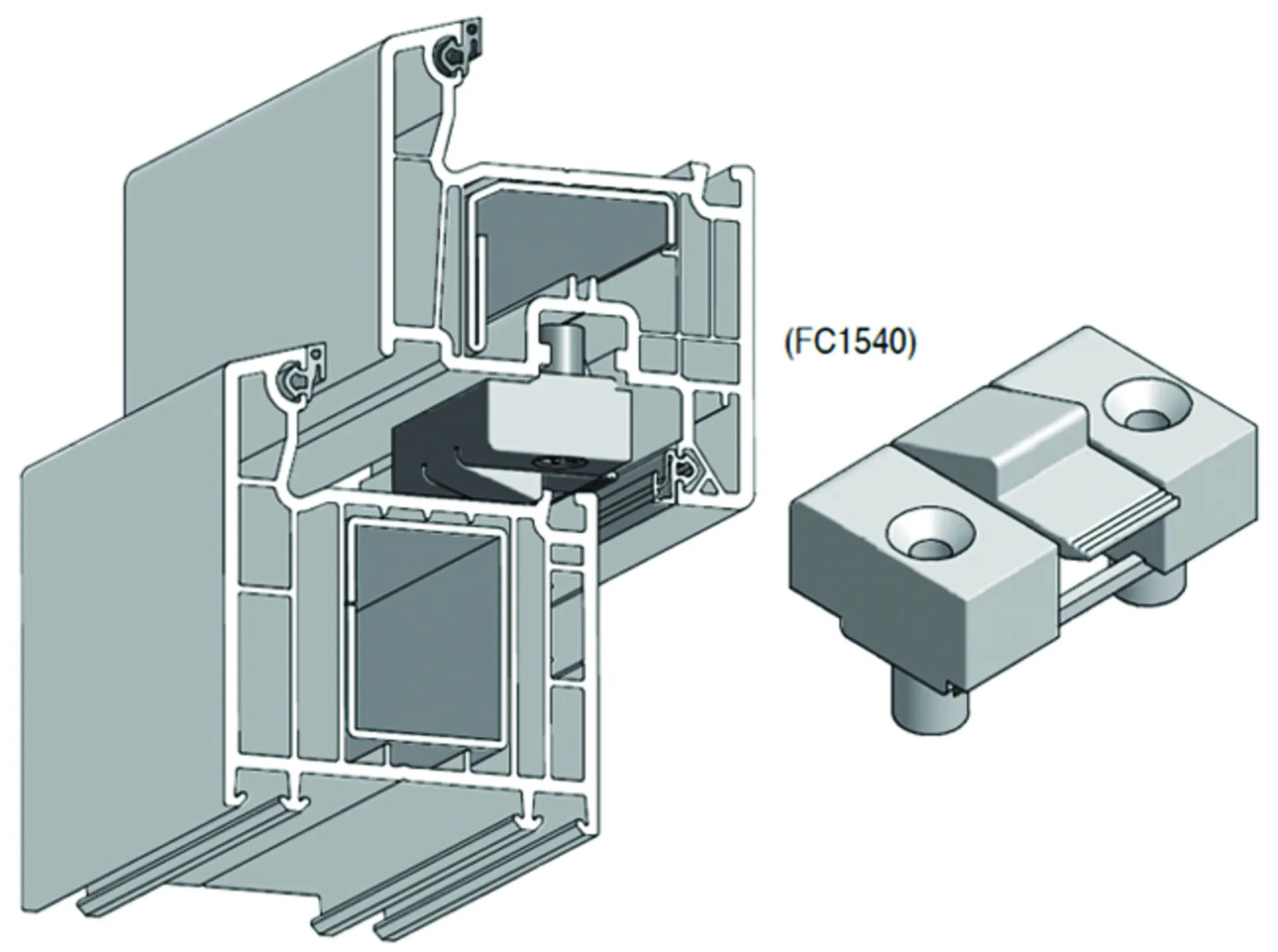 CLIPS POUR OUVRANT FIX (FC1540)