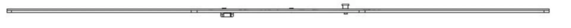 225598 SET DE CREMONE ET VERROUILLEUR HAUTAU TORNADO FFB 1900 MM