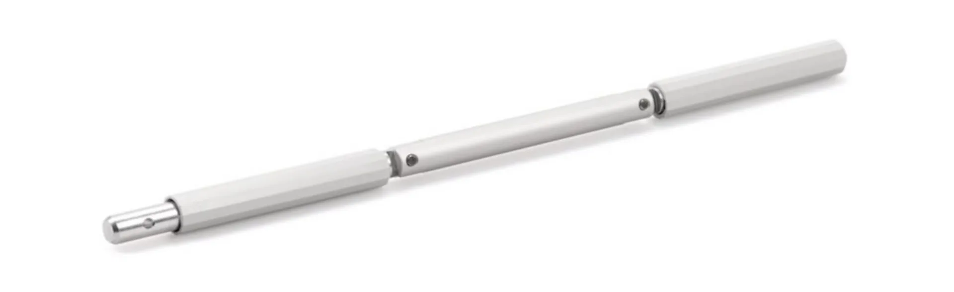 014795 POIGNÉE PLIANTE FERME IMPOSTE GEZE FZ 45/32 RAL 9016 BLANC
