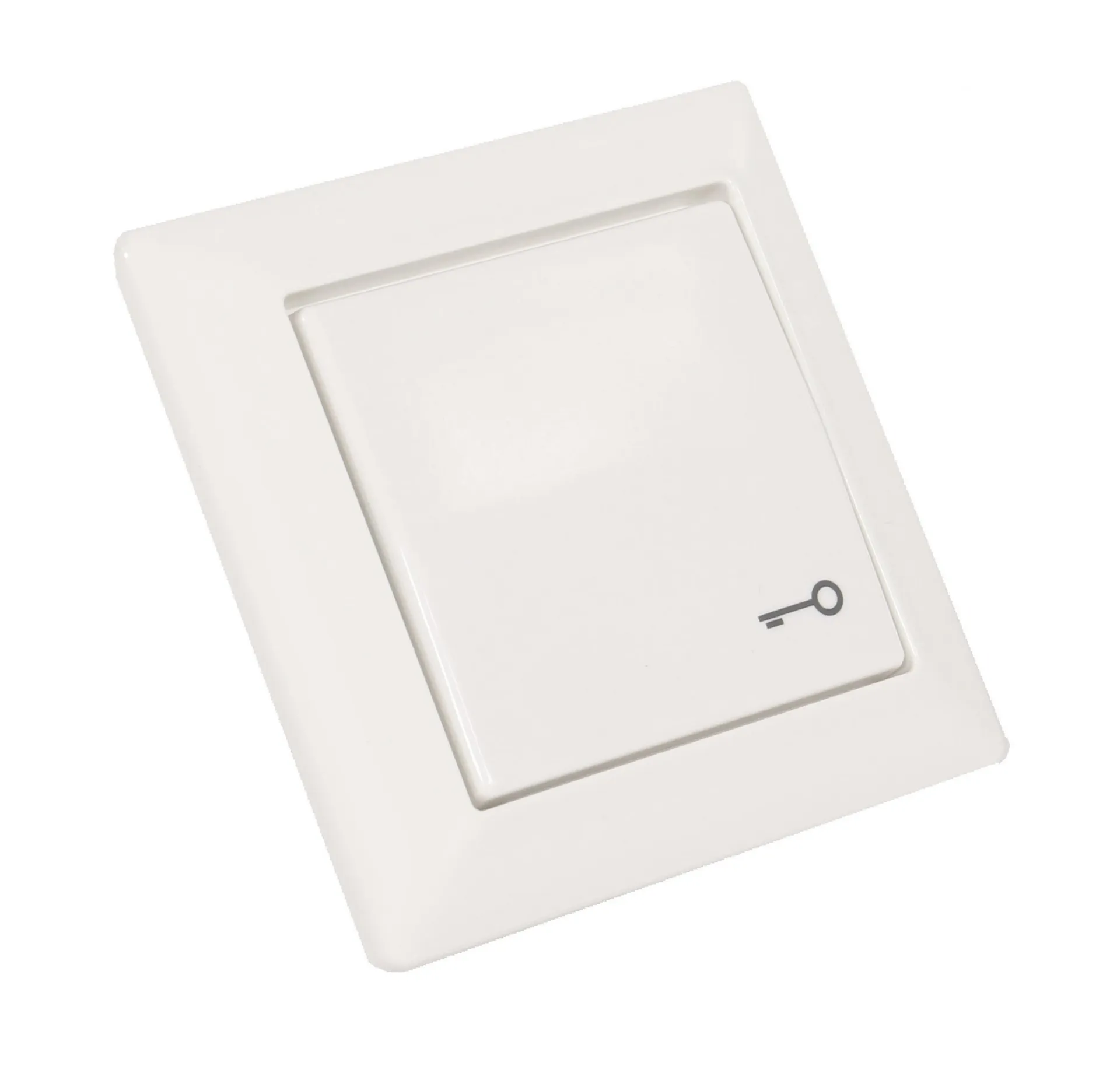 AS500 DRUKKNOP UP INBOUW WIT