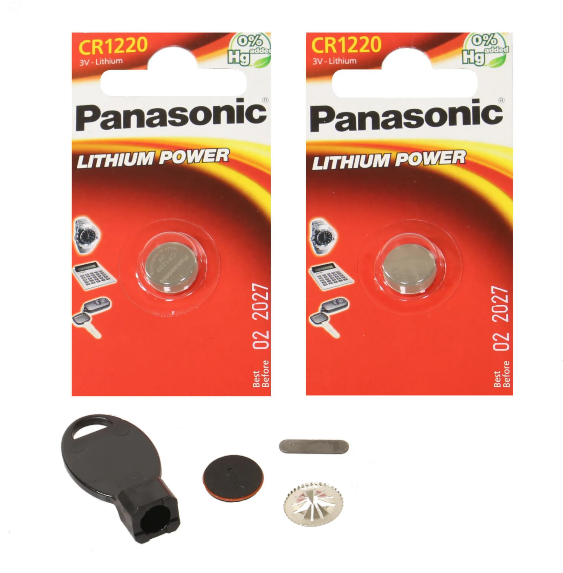 Winkhaus Batterie pour BC01, BC02, BC04MK, BC05 et BC85 (2x CR1220)