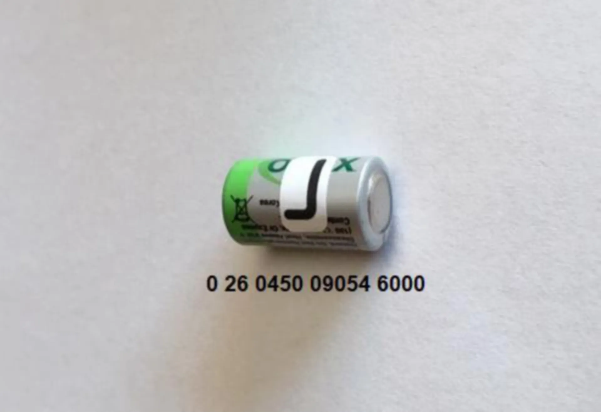 BATTERIJ VOOR VEILIGHEIDSGARNITUUR ISIS M100 EN M300 (2 PER GARNITUUR NODIG)