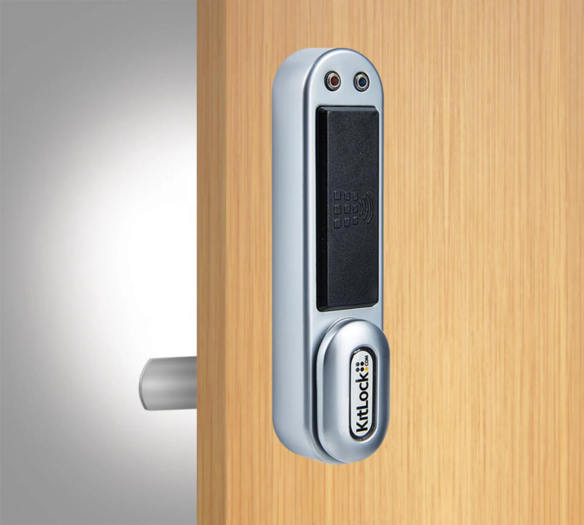 ELEKTR LOCKERSLOT KL1000 RFID VERTIKAAL  ZILVER