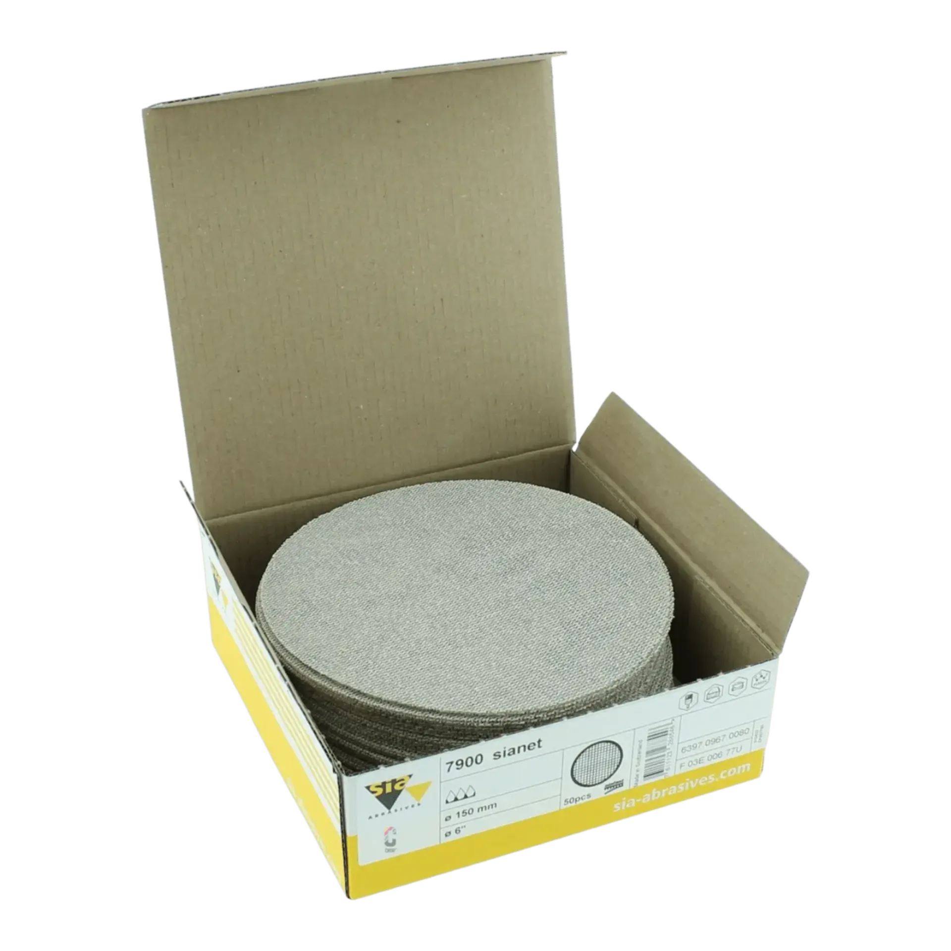 Grillage abrasif Ø150 mm - K80 - Sianet 7900 (6397.0967.0080)