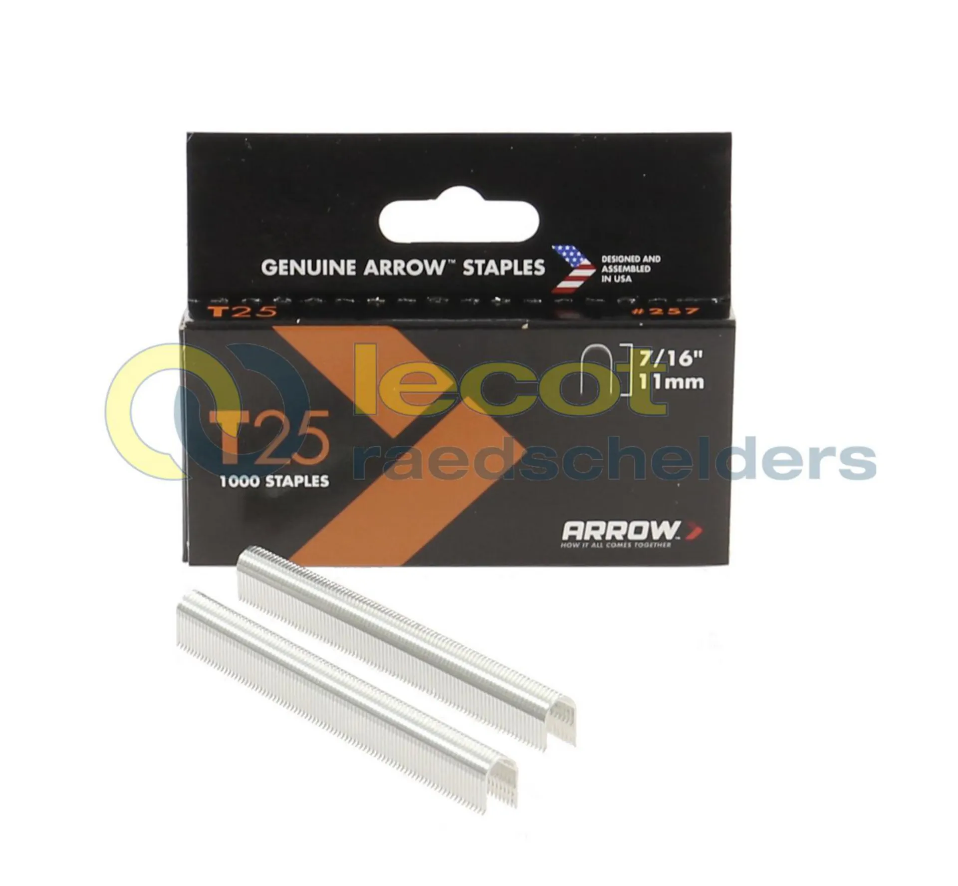 DOOS 5-PAK ARROW NIETEN T25 - 11 MM -5 X1000-257 REF 6213