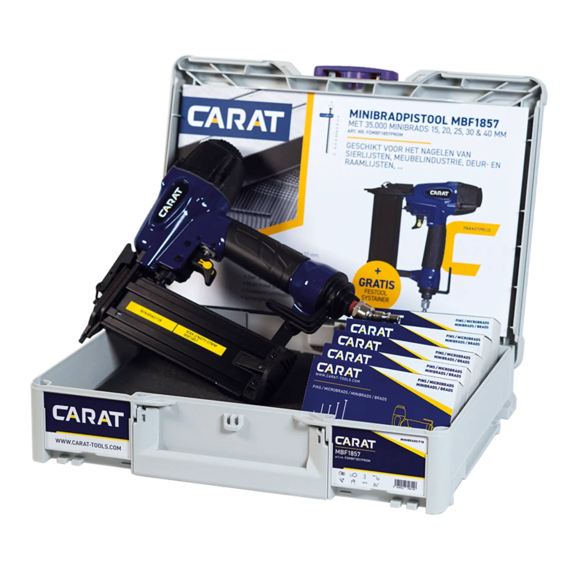 Carat MBF1857-1 minibradtoestel (magazijn 100, 1,42 kg)