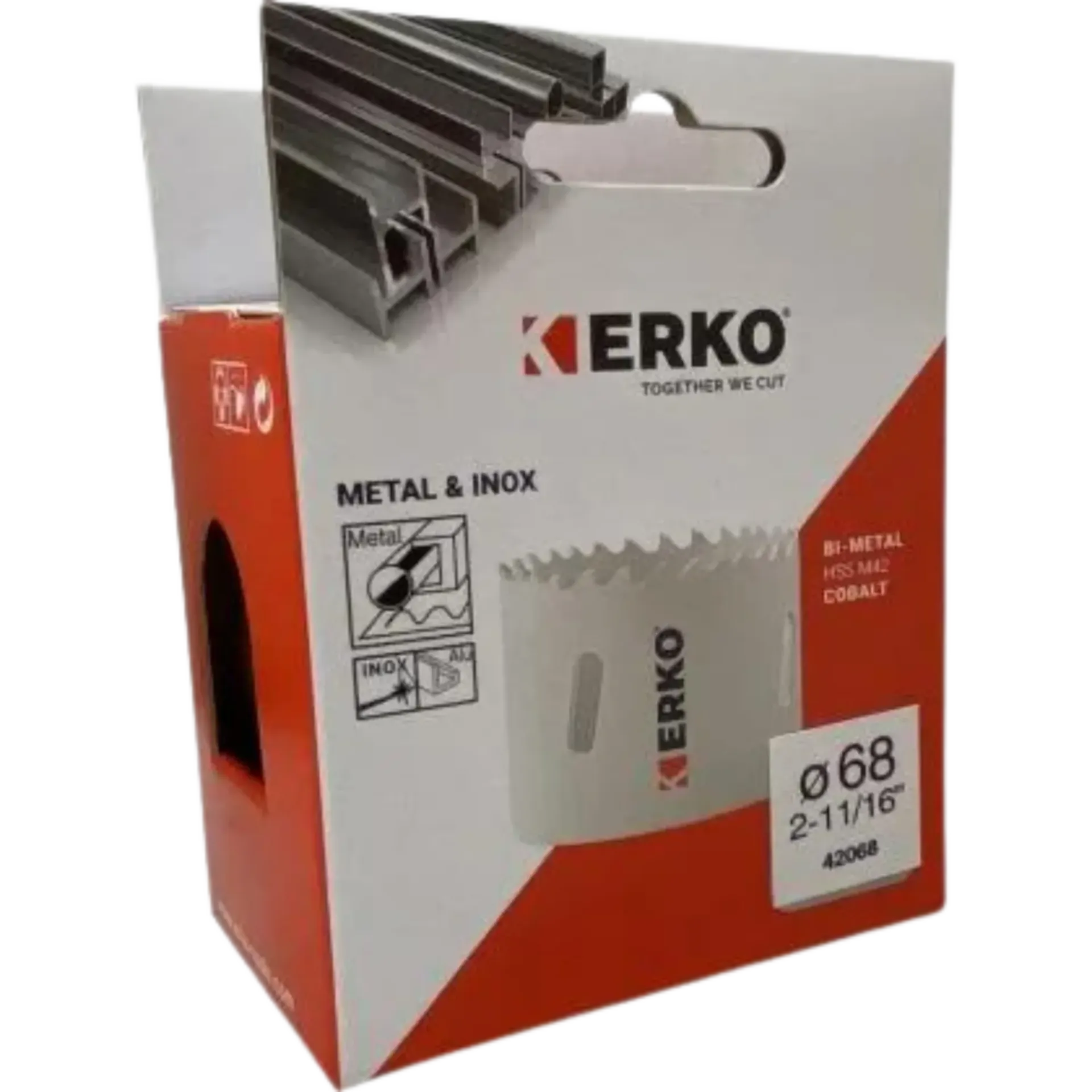 Gatzaag hss-bimetaal 42068 ø 68 mm Gatzaag hss-bimetaal 42068 ø 68 mm