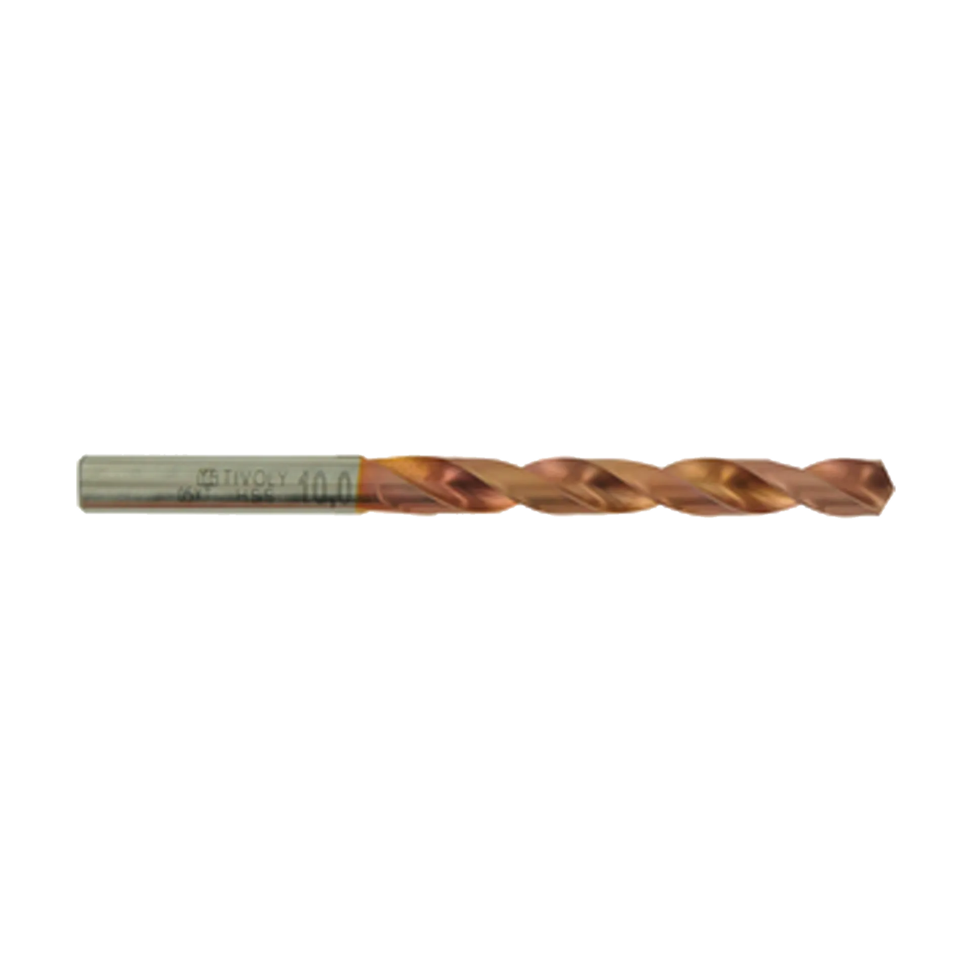 Metaalboor 10.00 X 133 - 87 mm Hss Fusio Coated Din338 - Furius 1145411