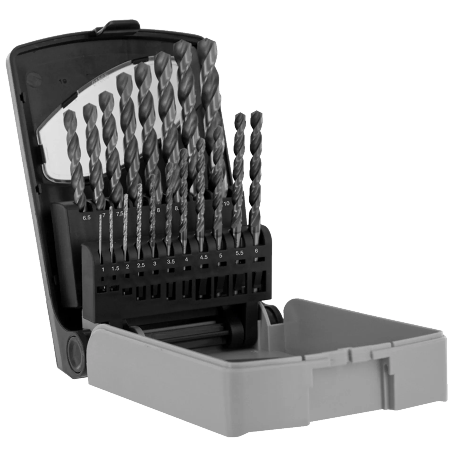 Set (19Pc) Meches A Metaux Cobalt 1-10 mm 14560