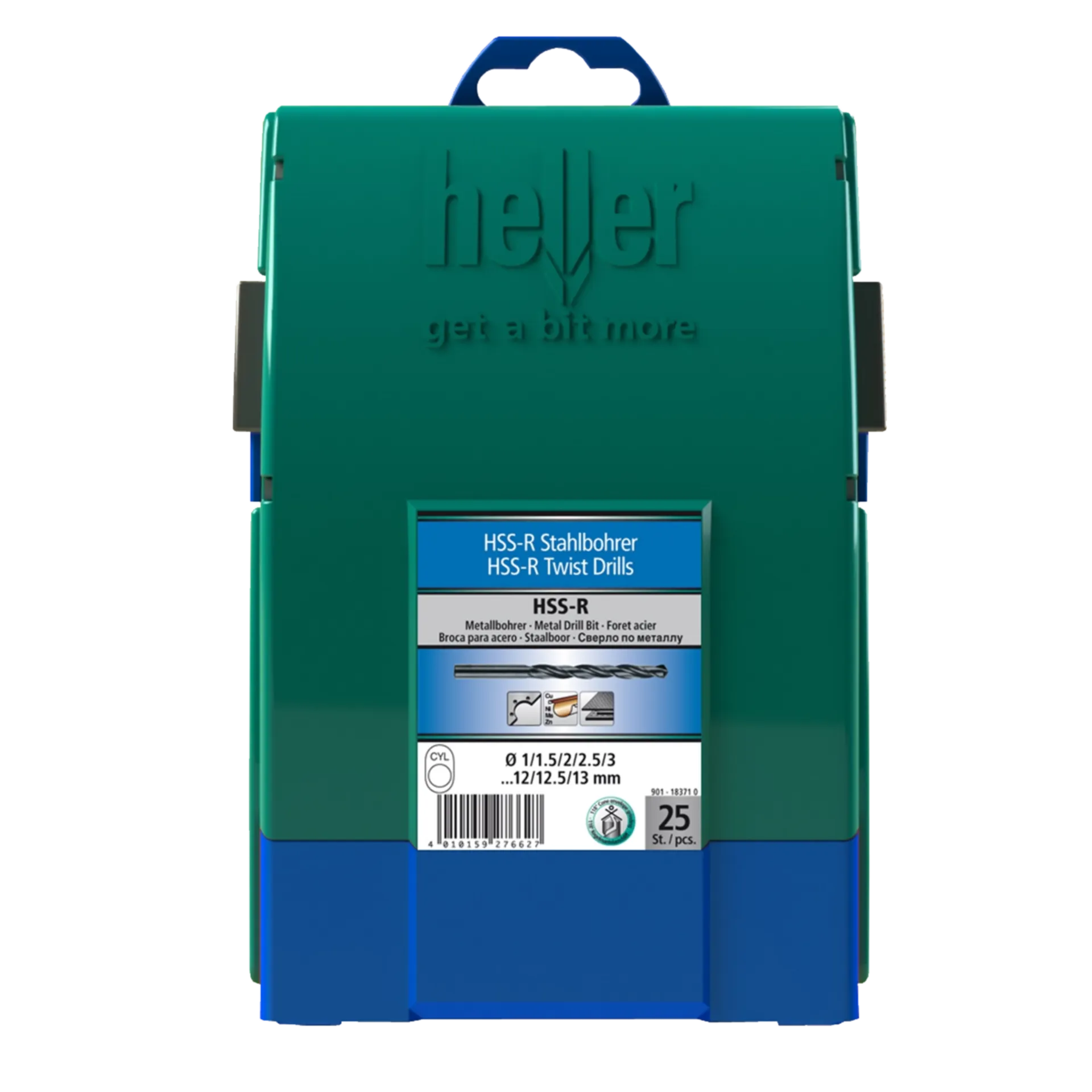 Metaalboren Set (25St) HSS 1 tot 13 mm 183710 Metaalboren Set (25St) HSS 1 tot 13 mm 183710