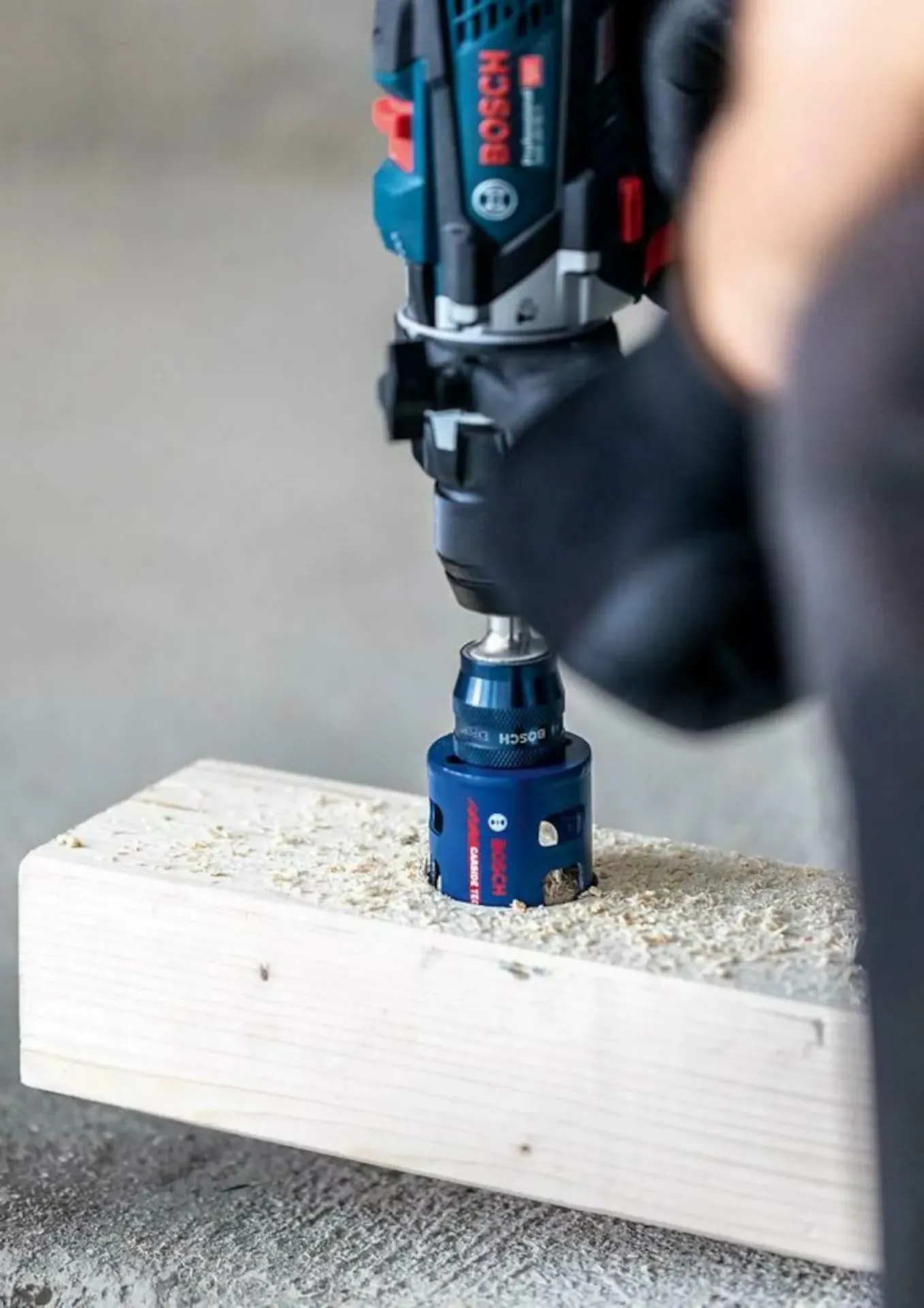 Scie cloche Expert Power Change Ø 92 mm (matériau de construction)