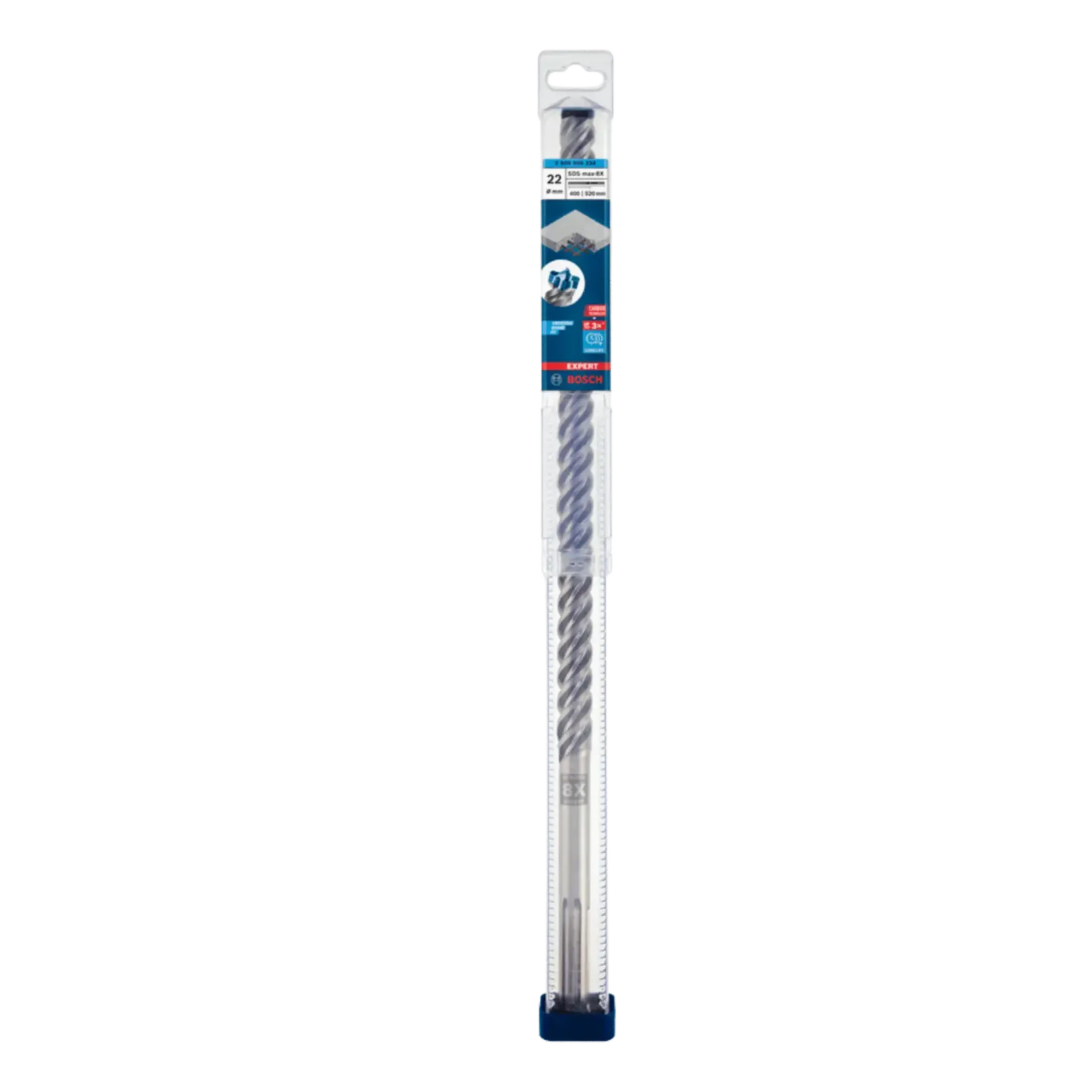 Hamerboor SDS-Max Ø 22 x 520-400 mm - 8X Hamerboor SDS-Max Ø 22 x 520-400 mm - 8X