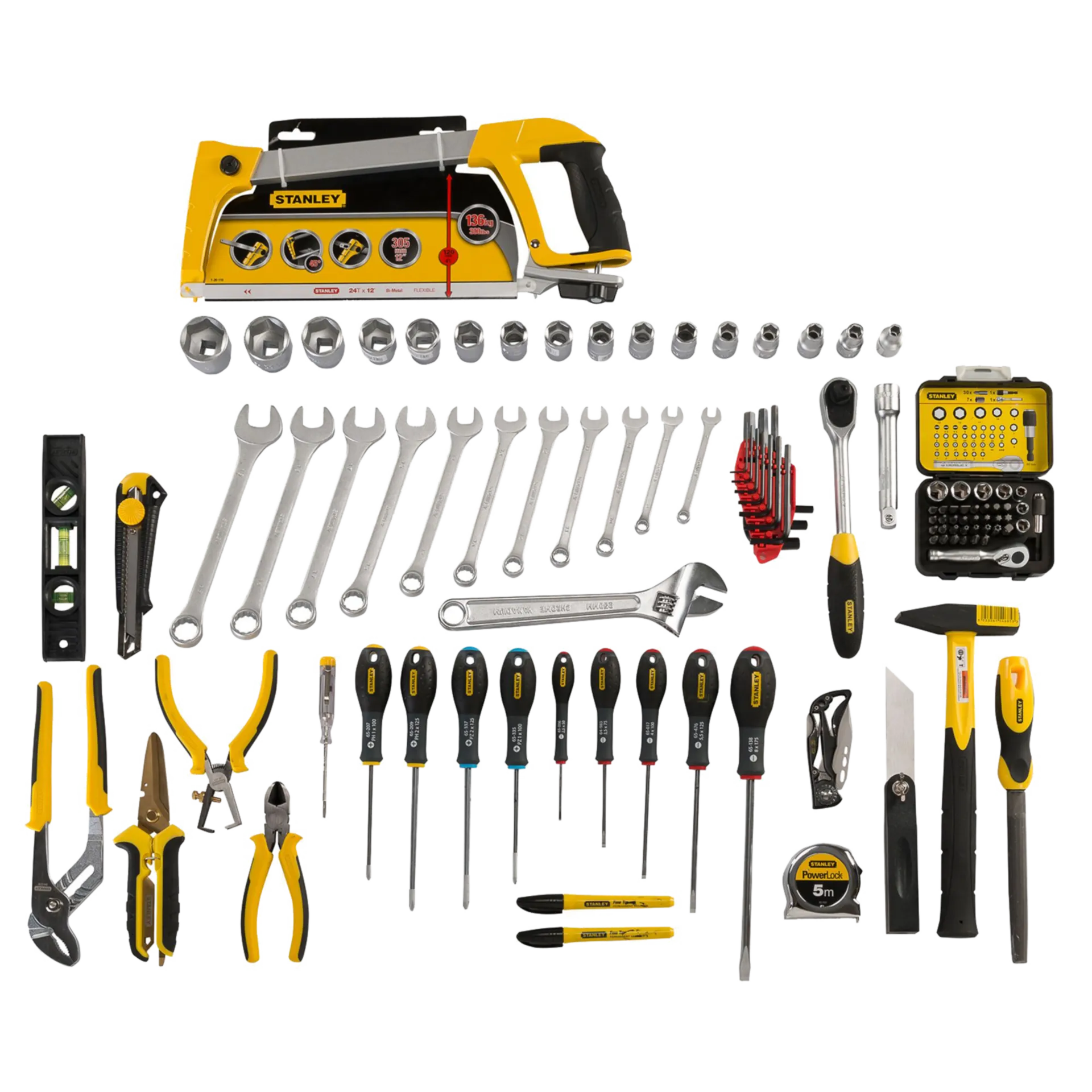 Gevulde Gereedschapskoffer FMST1-75530 Gevulde Gereedschapskoffer FMST1-75530