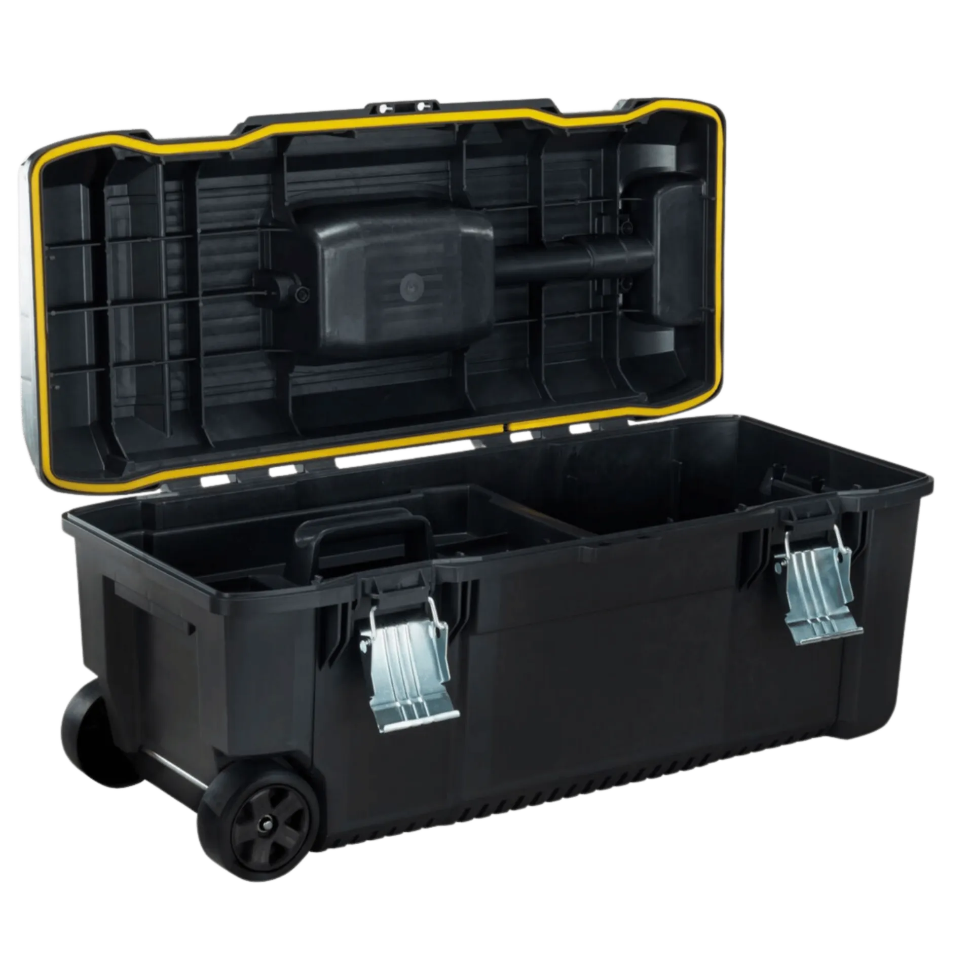 Fatmax gereedschapskoffer met handgreep en wielen (71 x 33 x 30.5 cm) Fatmax gereedschapskoffer met handgreep en wielen (71 x 33 x 30.5 cm)