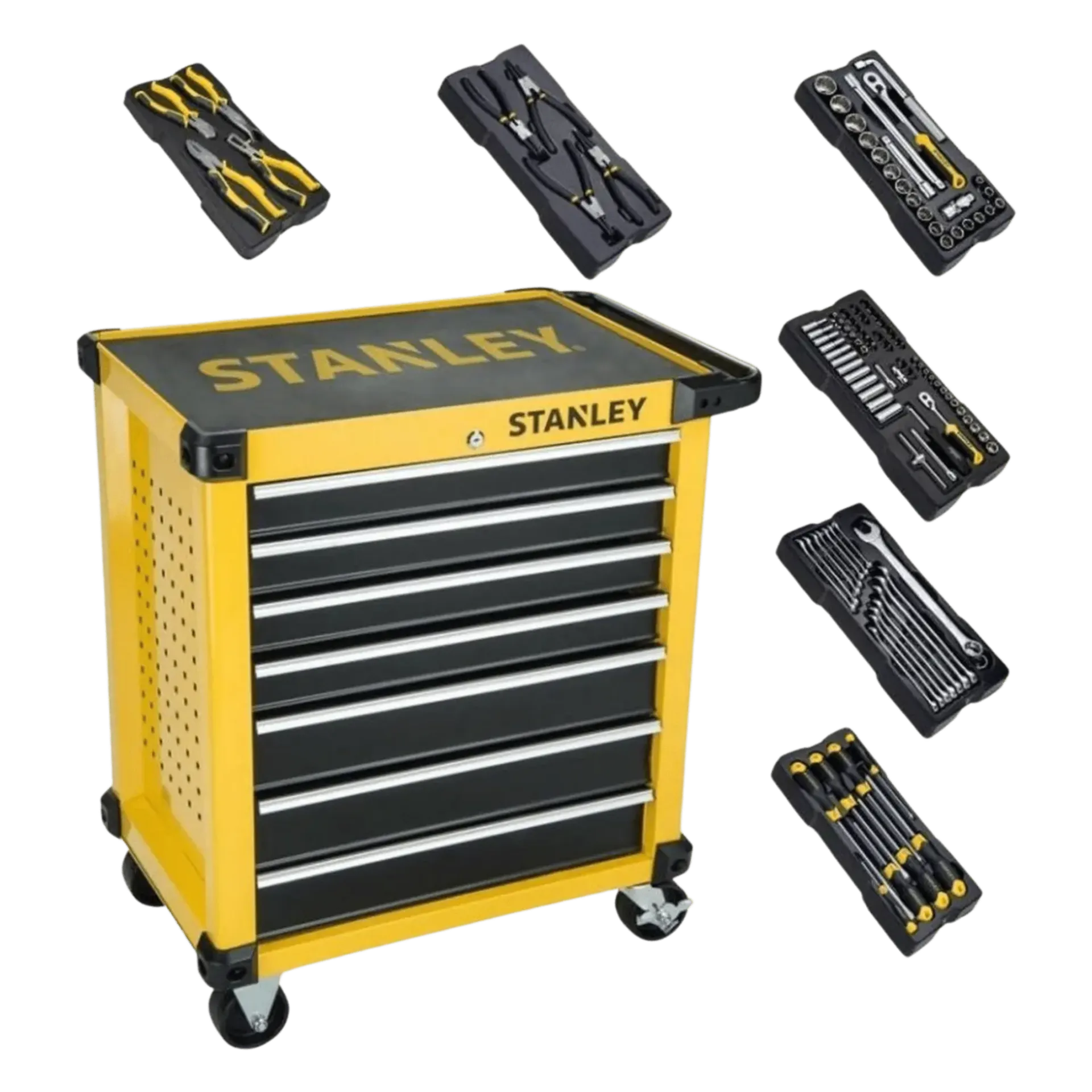 Servante d'outils STHT6-80827 (7 tiroirs 115 pièces) Servante d'outils STHT6-80827 (7 tiroirs 115 pièces)