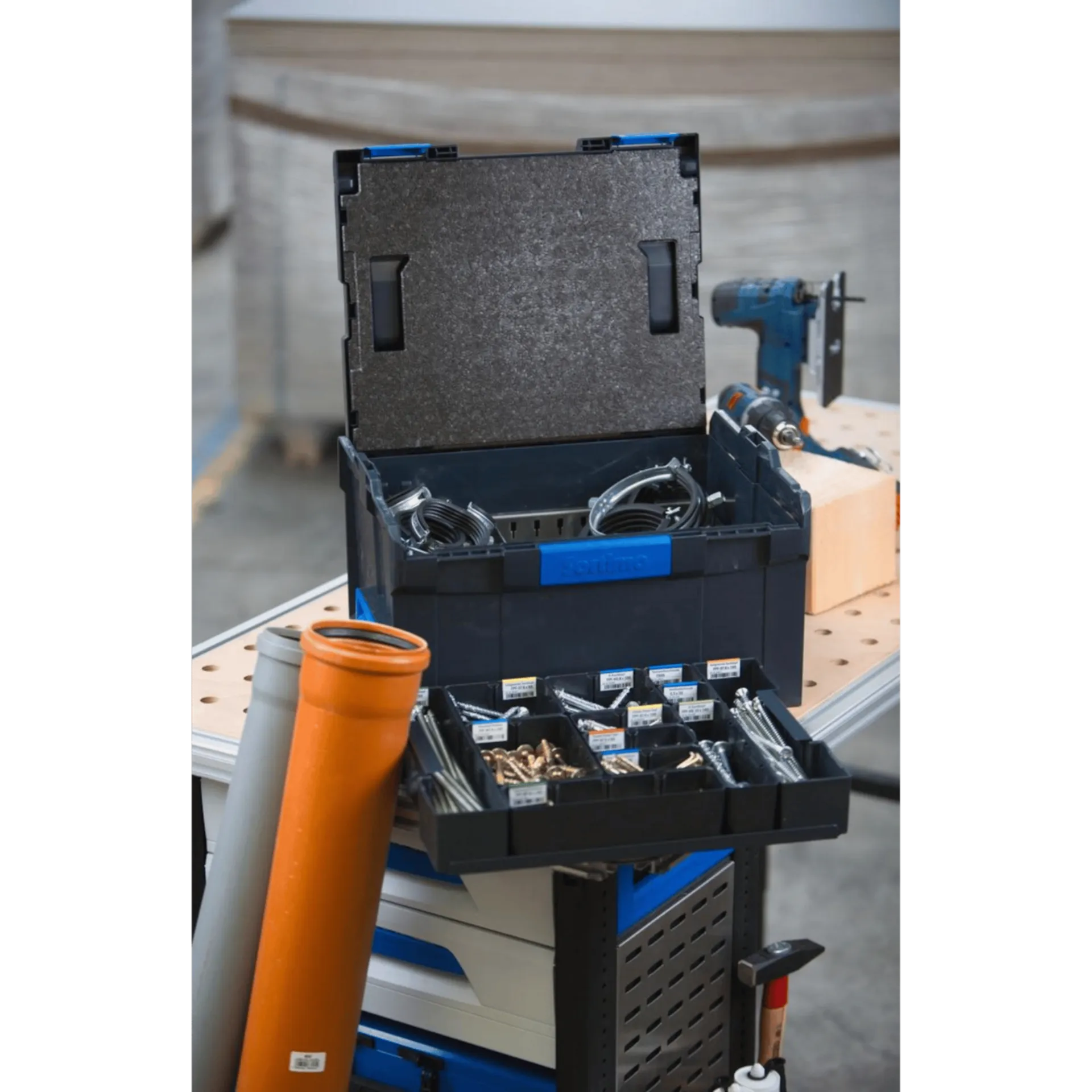 Opbergkoffer Sortimo L-boxx - lb238 g (442 x 357 x 253 mm - leeg) Opbergkoffer Sortimo L-boxx - lb238 g (442 x 357 x 253 mm - leeg)