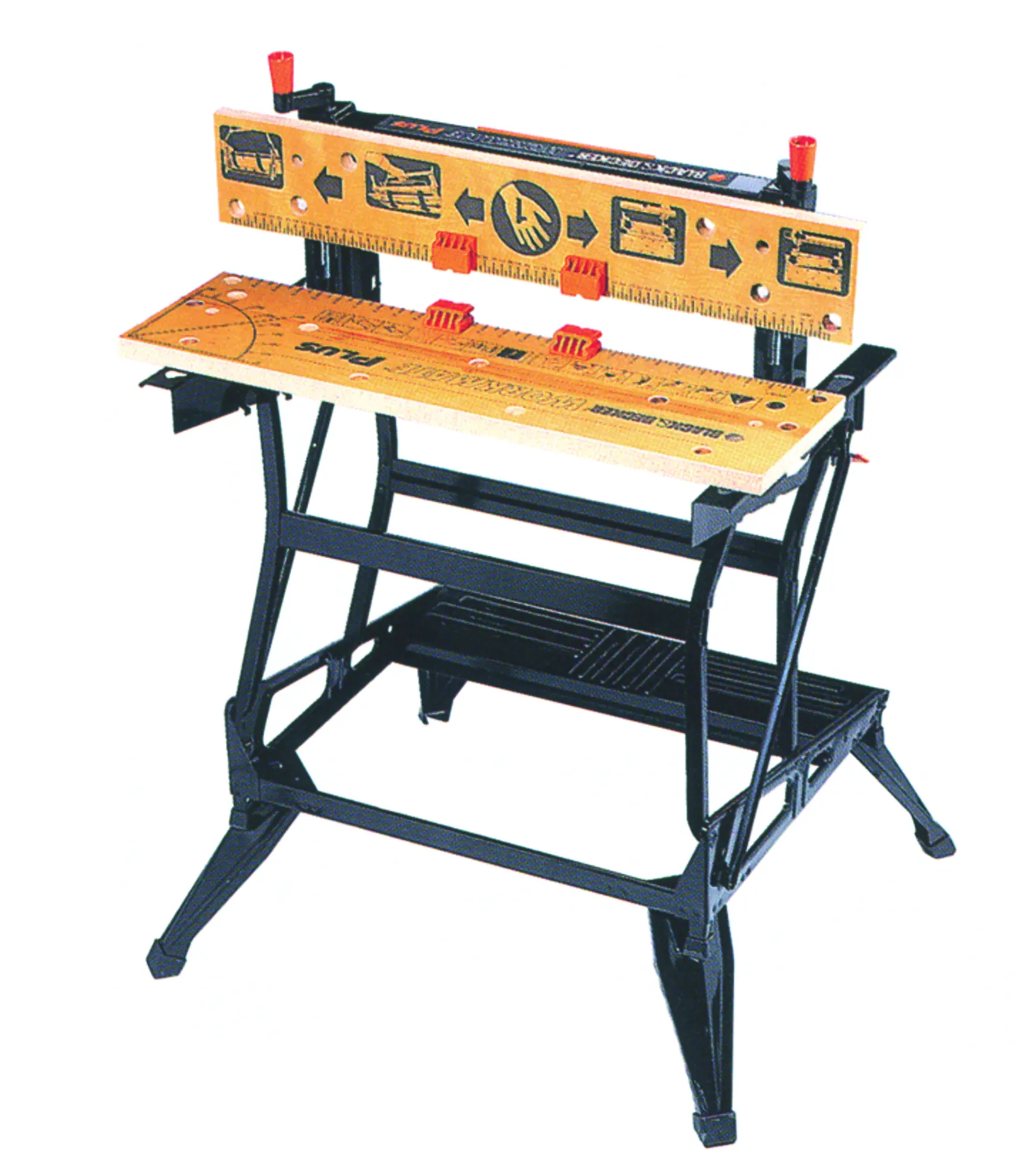 Black & Decker WM825 Workmate (plage de serrage 0-205 mm, dimensions 740 x 562 mm, capacité 250 kg)