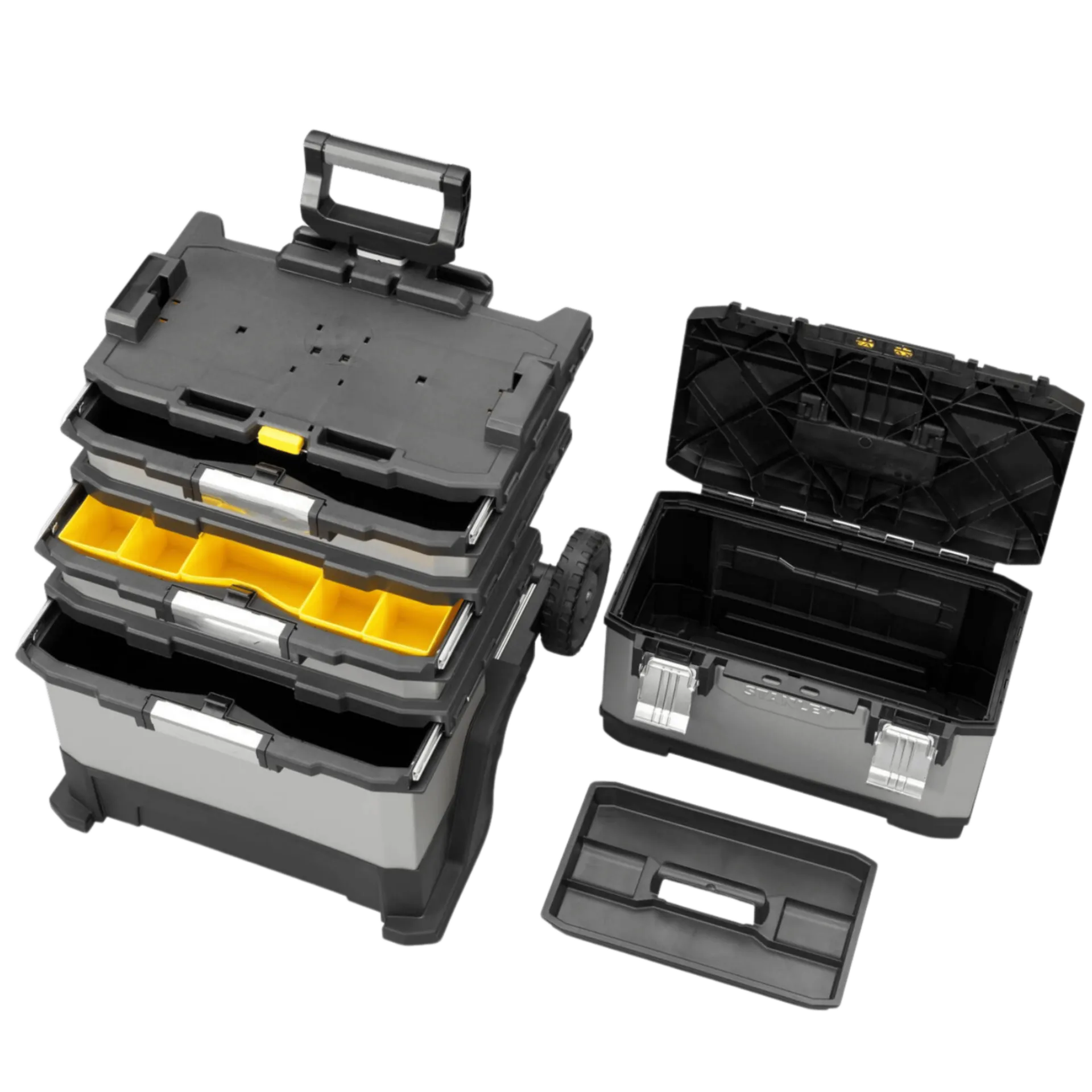 Fatmax MP gereedschapswagen 4-delig - 56.8 x 38.9 x 82 cm Fatmax MP gereedschapswagen 4-delig - 56.8 x 38.9 x 82 cm