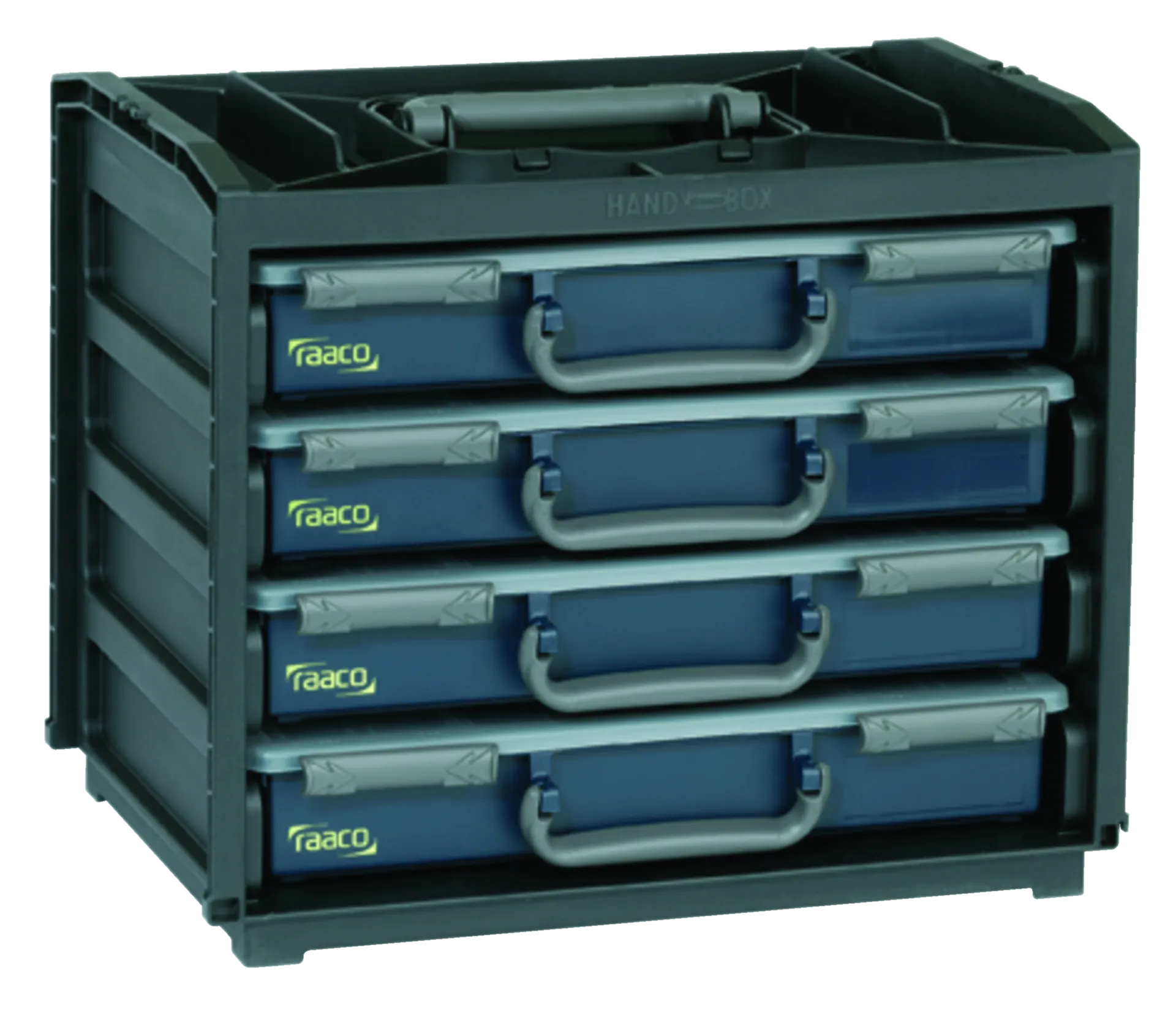 HANDYBOX AVEC 4 COFFRES EN PVC(310X375X265) REF.136242