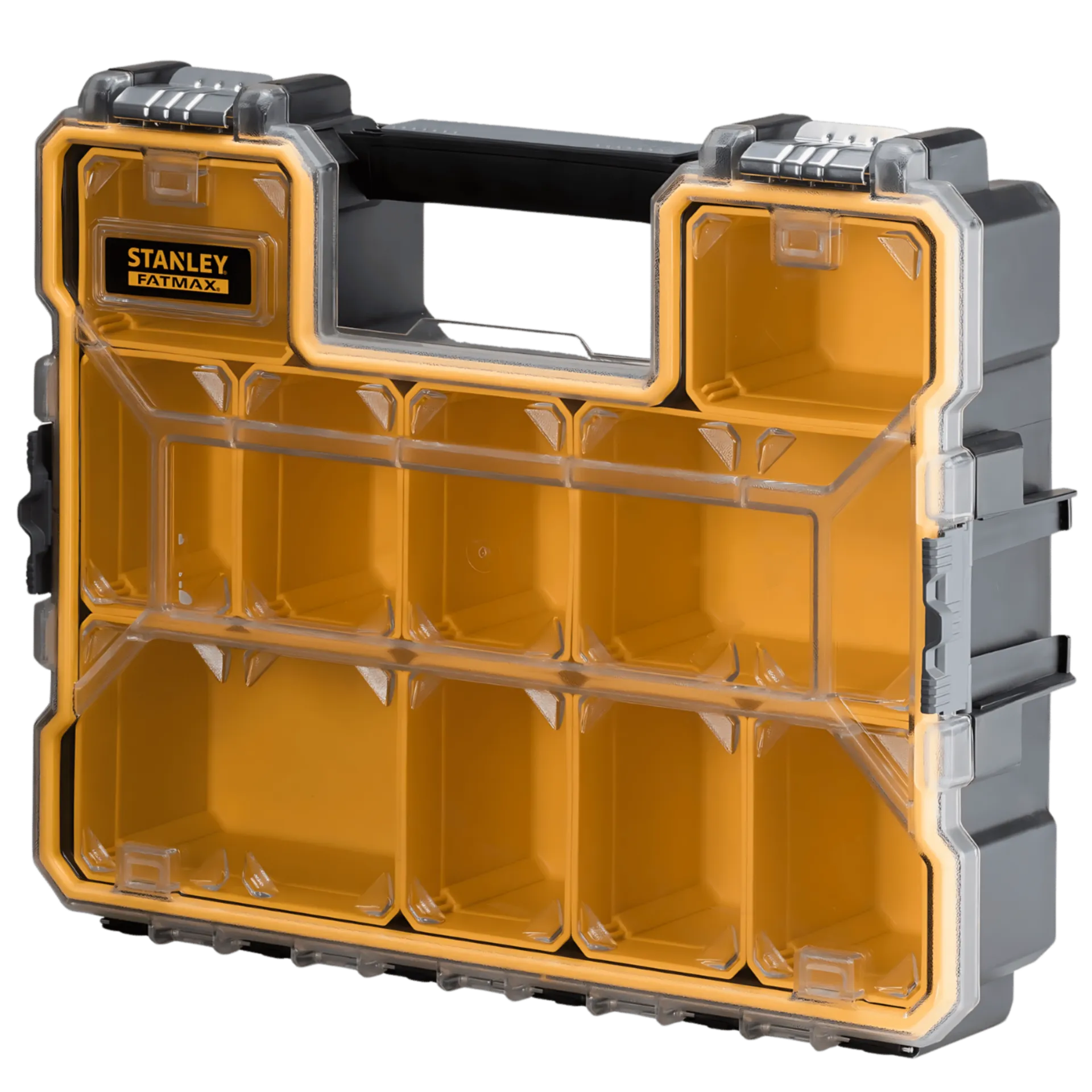 Organizer fatmax opbergkoffer met 10 bakjes (diep) - 1-97-518 Organizer fatmax opbergkoffer met 10 bakjes (diep) - 1-97-518