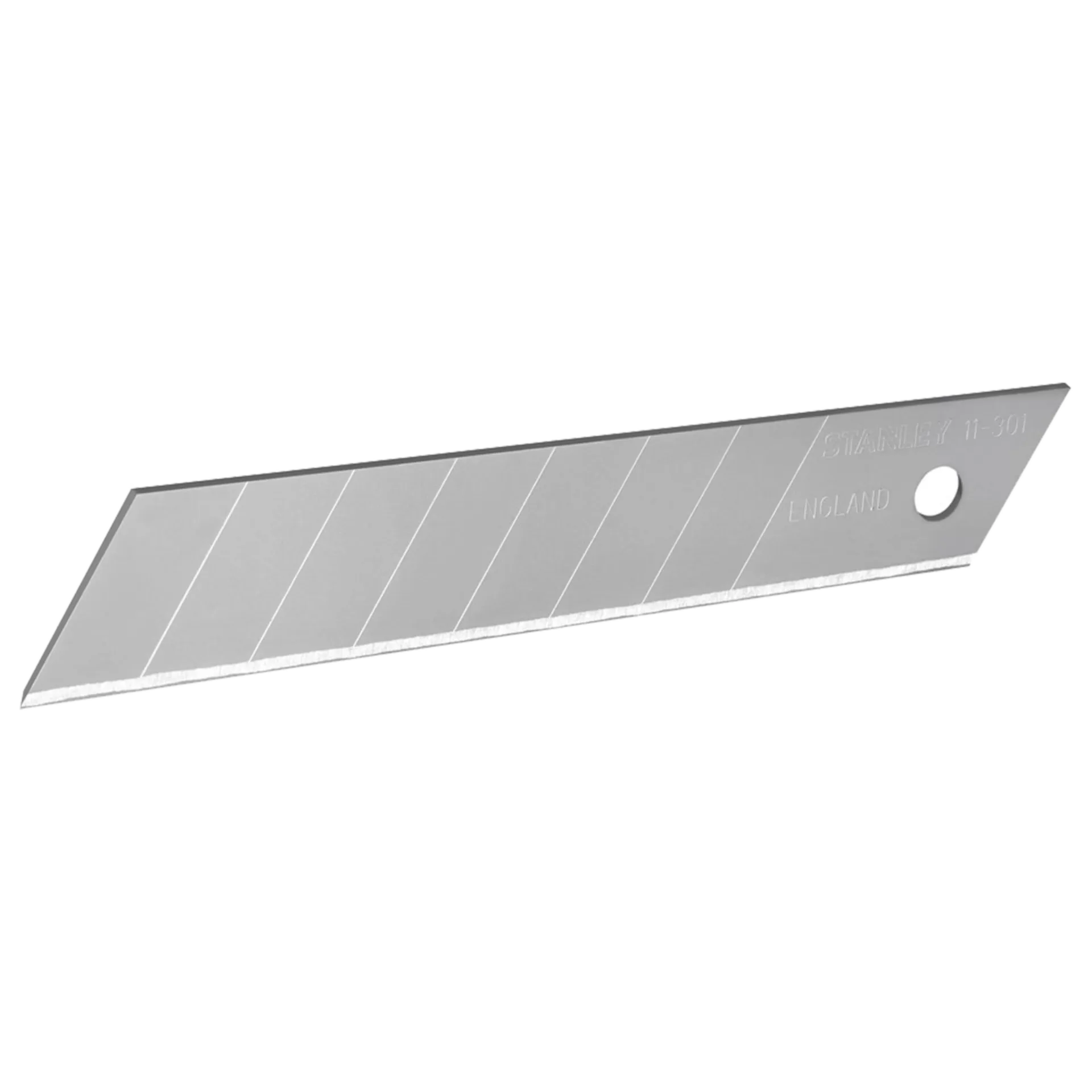 Breekmesjes 18 mm in dispenser 10 stuks 0-11-301 Breekmesjes 18 mm in dispenser 10 stuks 0-11-301