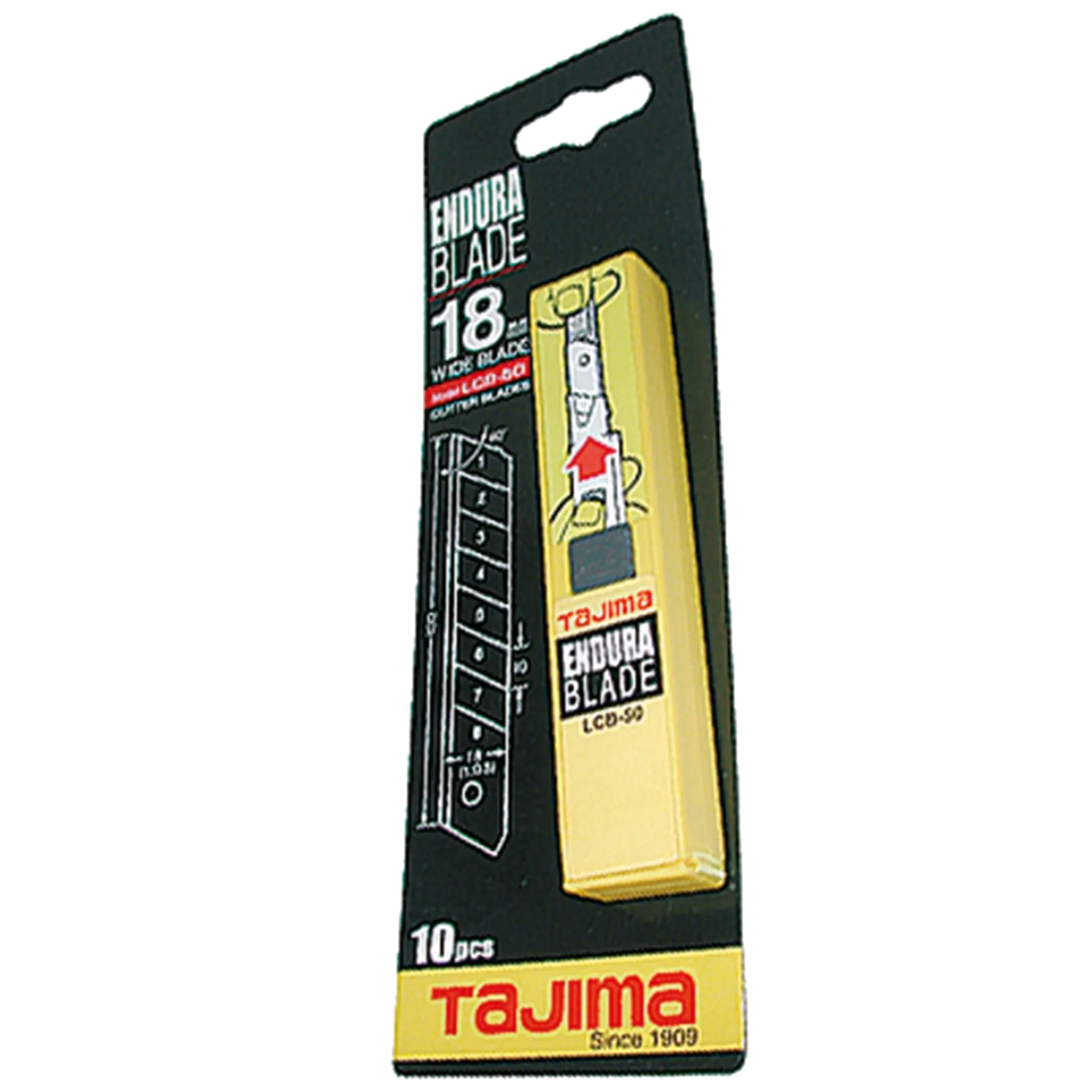 Paquet (10Pc) De Lames 18 mm - Ref Tj Lcb50 Paquet (10Pc) De Lames 18 mm - Ref Tj Lcb50