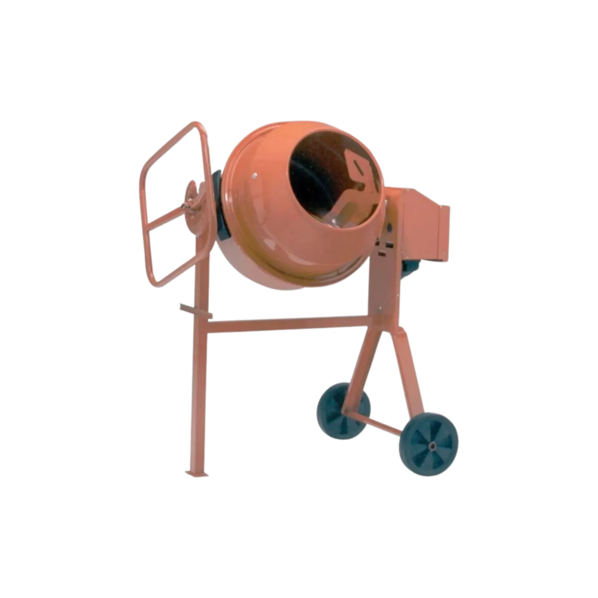 Euro-mix betonmolen 125 WE met handrem Euro-mix betonmolen 125 WE met handrem