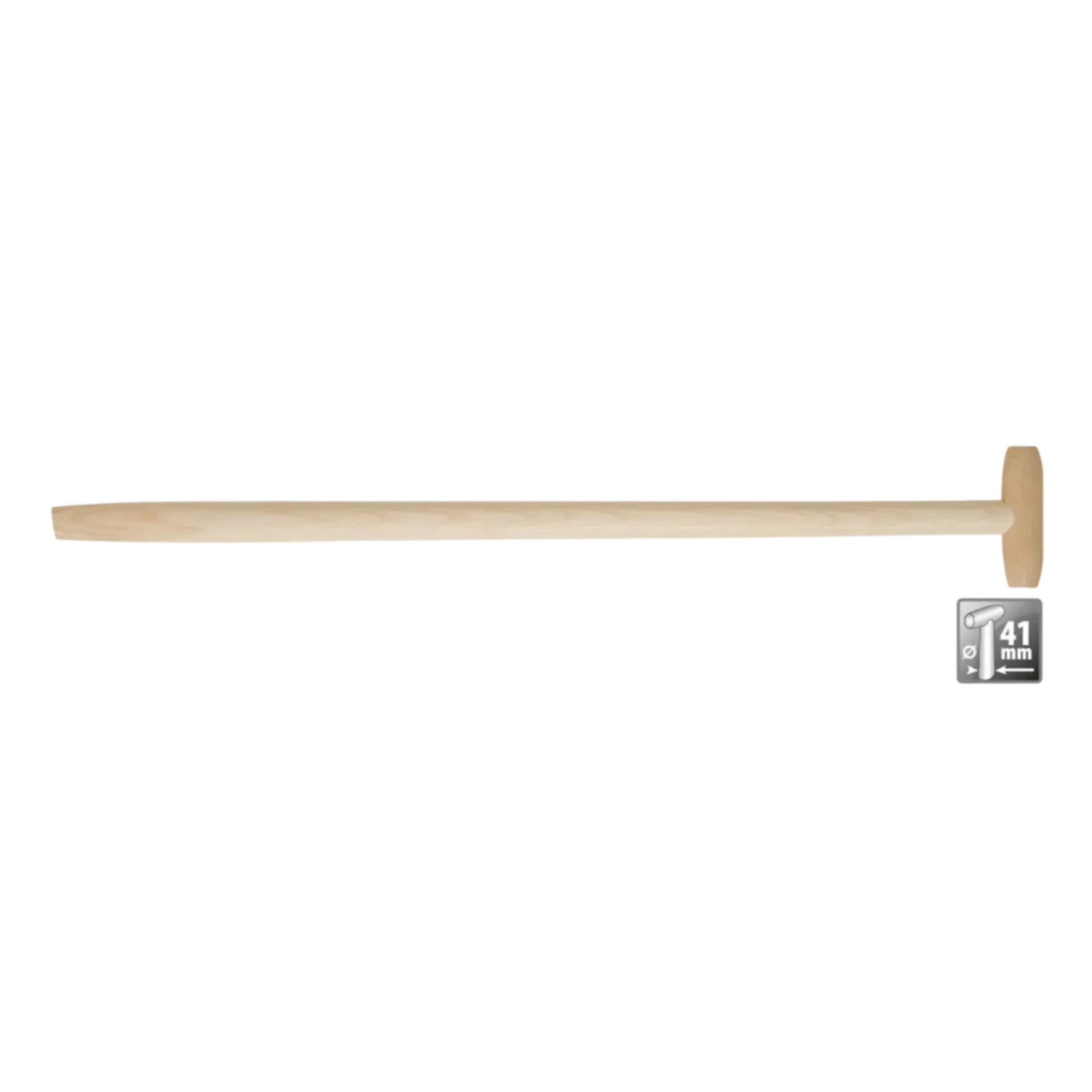 Manche de pelle en frêne T - 41 x 850 mm