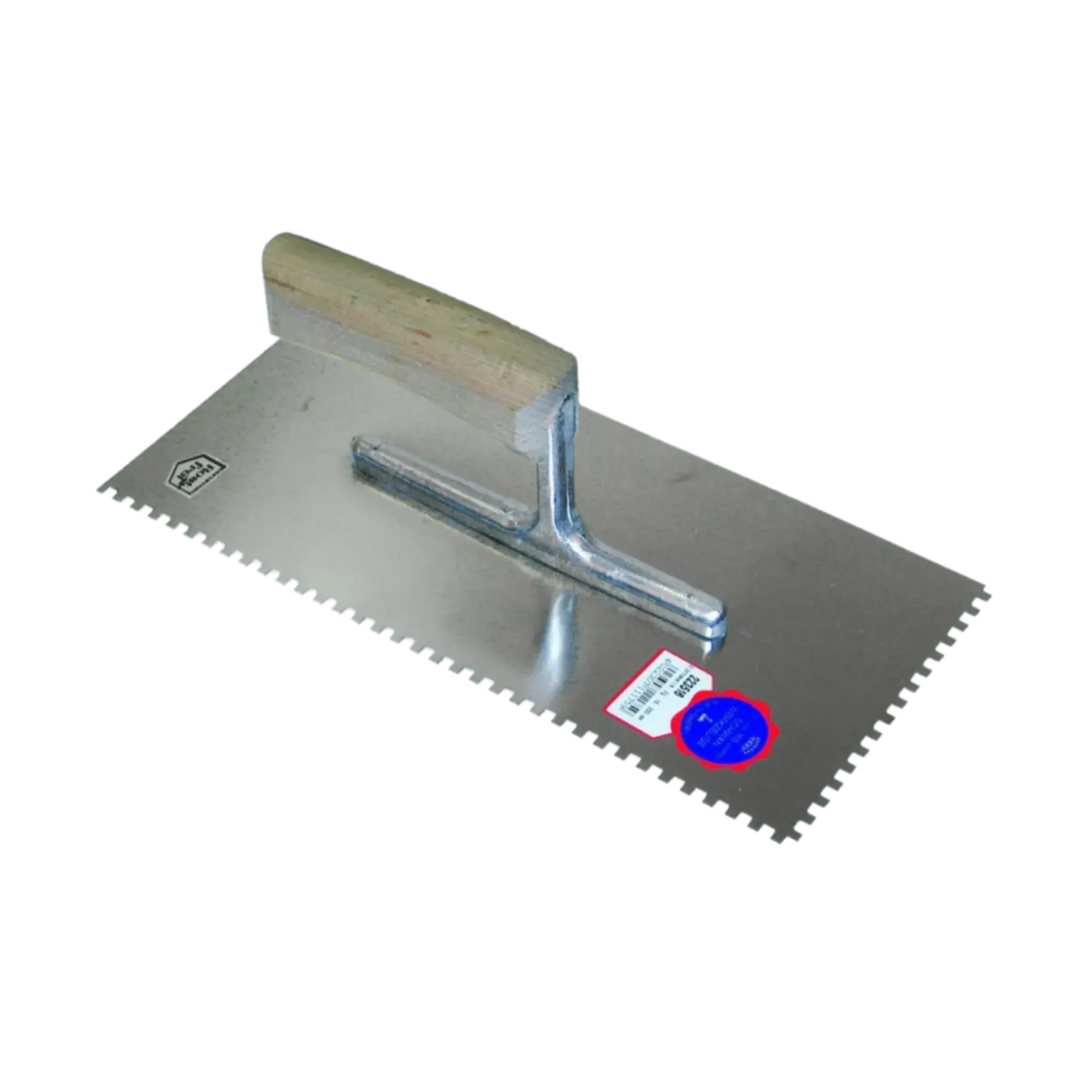 Plâtresse crantée inox 280mm dent 6mm CP 223518