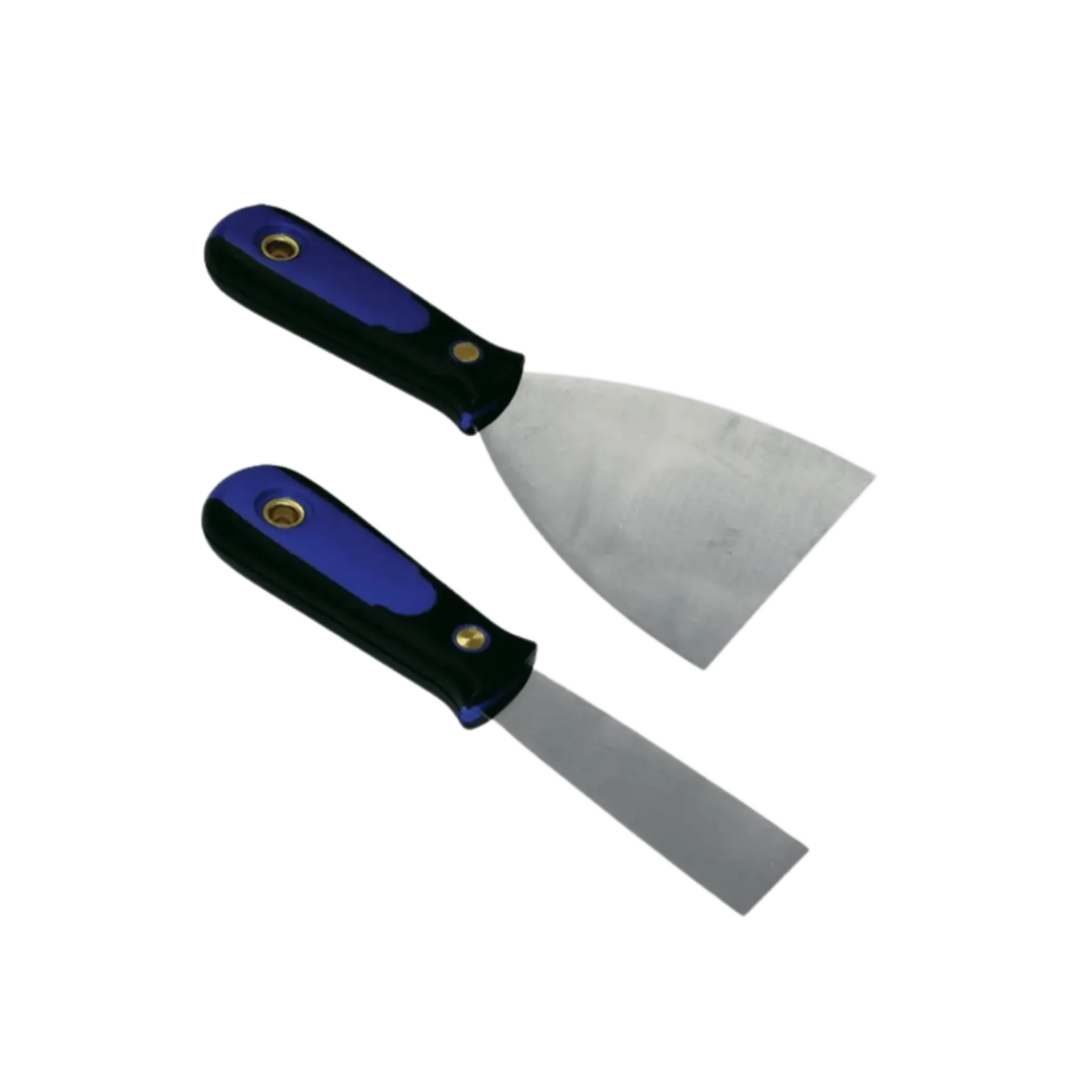 Couteau à mastic inox 100mm avec manche en plastique Dura Grip DS 02280