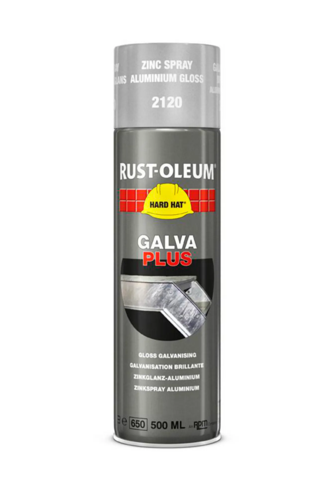 Rust-Oleum 2120 Aerosol galva argent (500 ml)