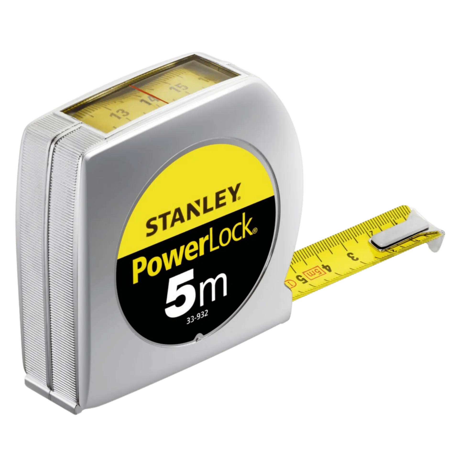 Rolmeter 5 m met kijkvenster powerlock ref.0-33-932 Rolmeter 5 m met kijkvenster powerlock ref.0-33-932