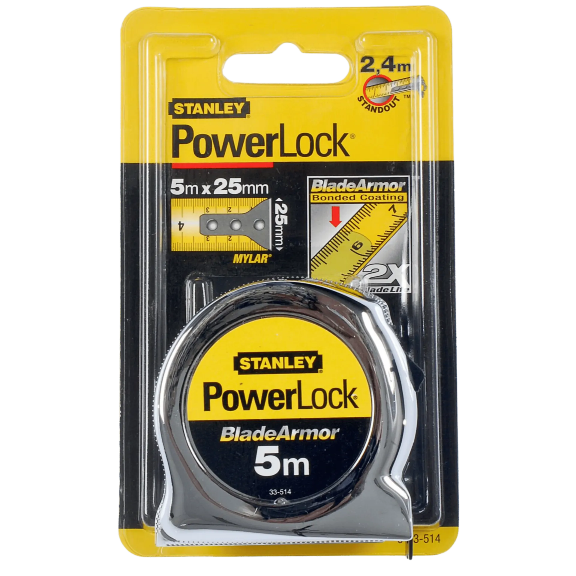 Mètre ruban 5 m micro Powerlock réf. 0-33-514